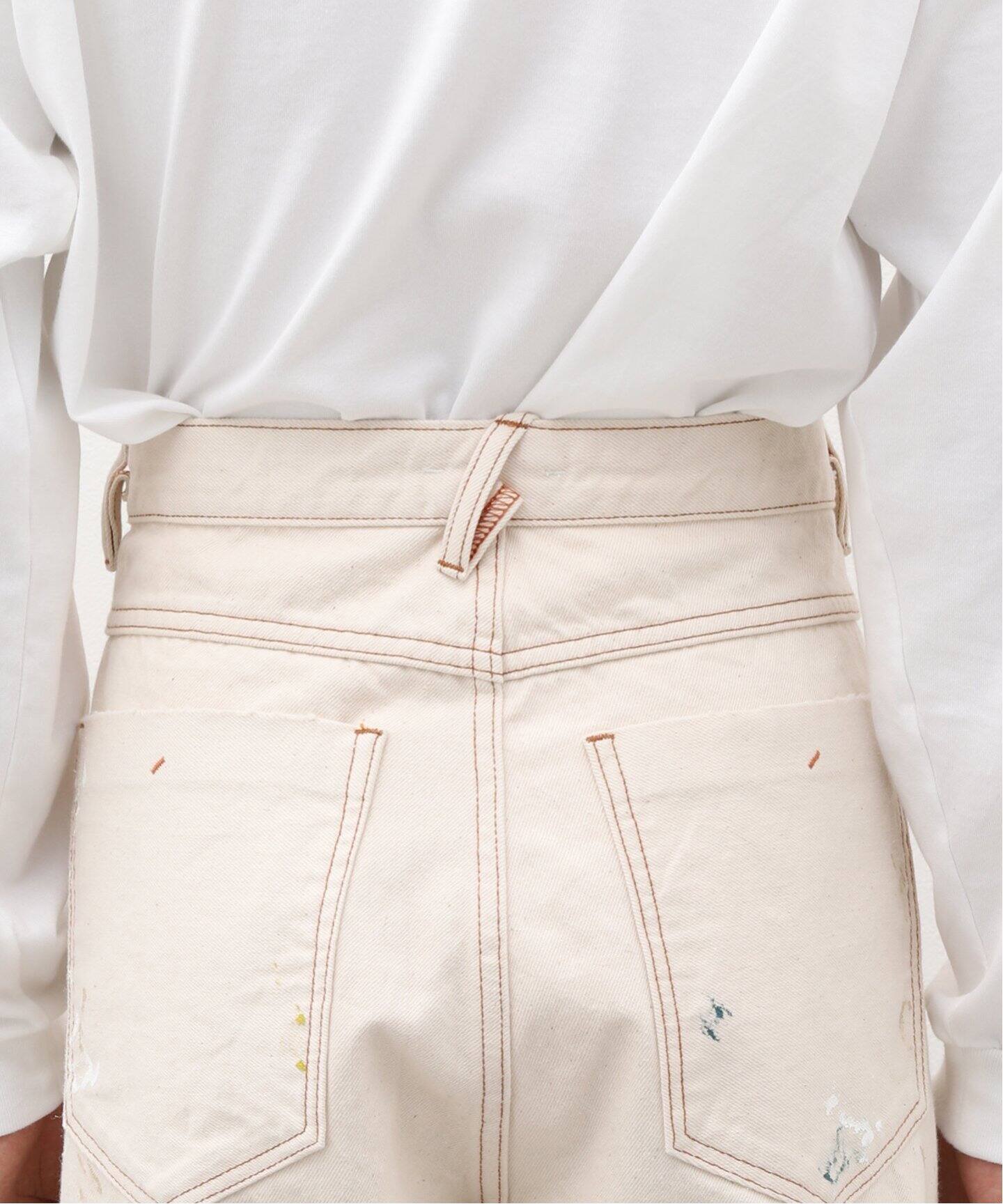 パンツ saby KAMATA DENIM TORUSERS TYPE01 PAINT saby / サバイ】KAMATA DENIM TORUSERS TYPE01 PAINT（デニム