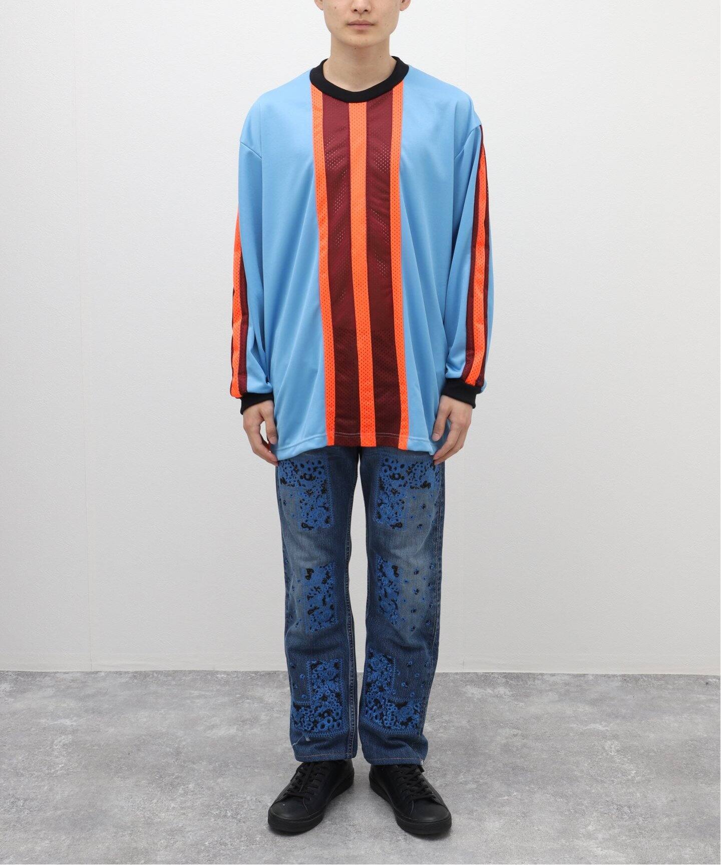 NOMA T.D. / ノ－マ・ティー・ディー】BANDANA EMBROIDERY DENIM PANTS 