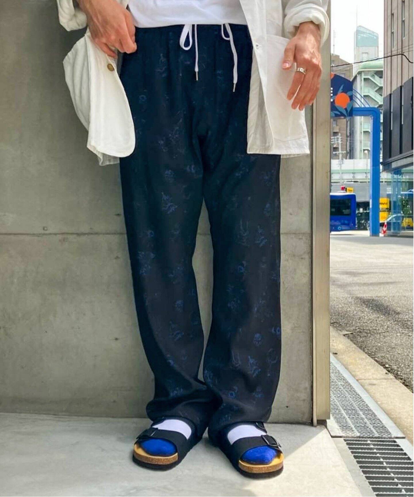 URU / ウル】WISM 別注 RAYON PRINT EASY PANTS（その他パンツ）｜WISM 