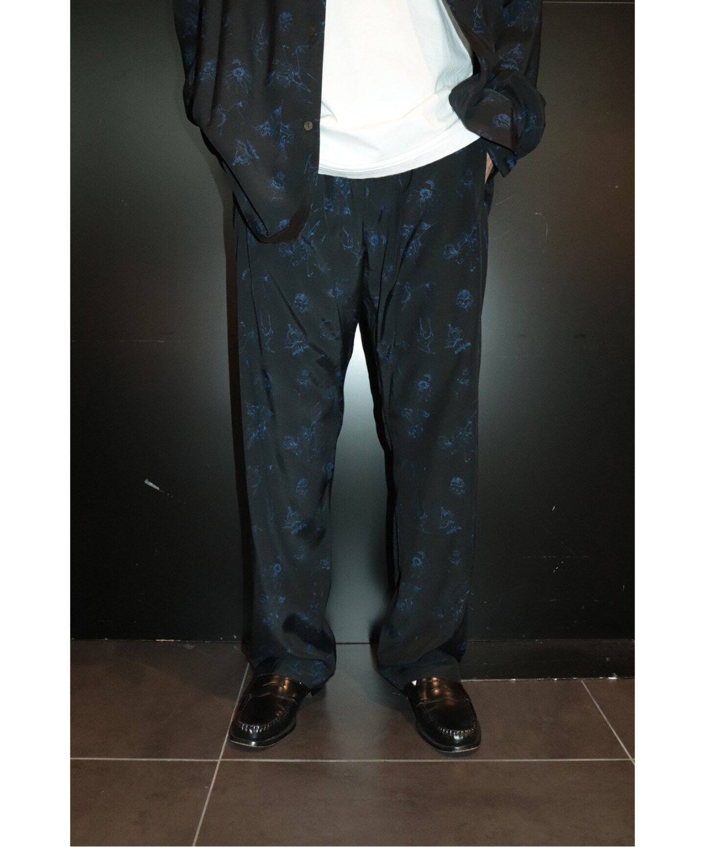 URU / ウル】WISM 別注 RAYON PRINT EASY PANTS（その他パンツ）｜WISM 
