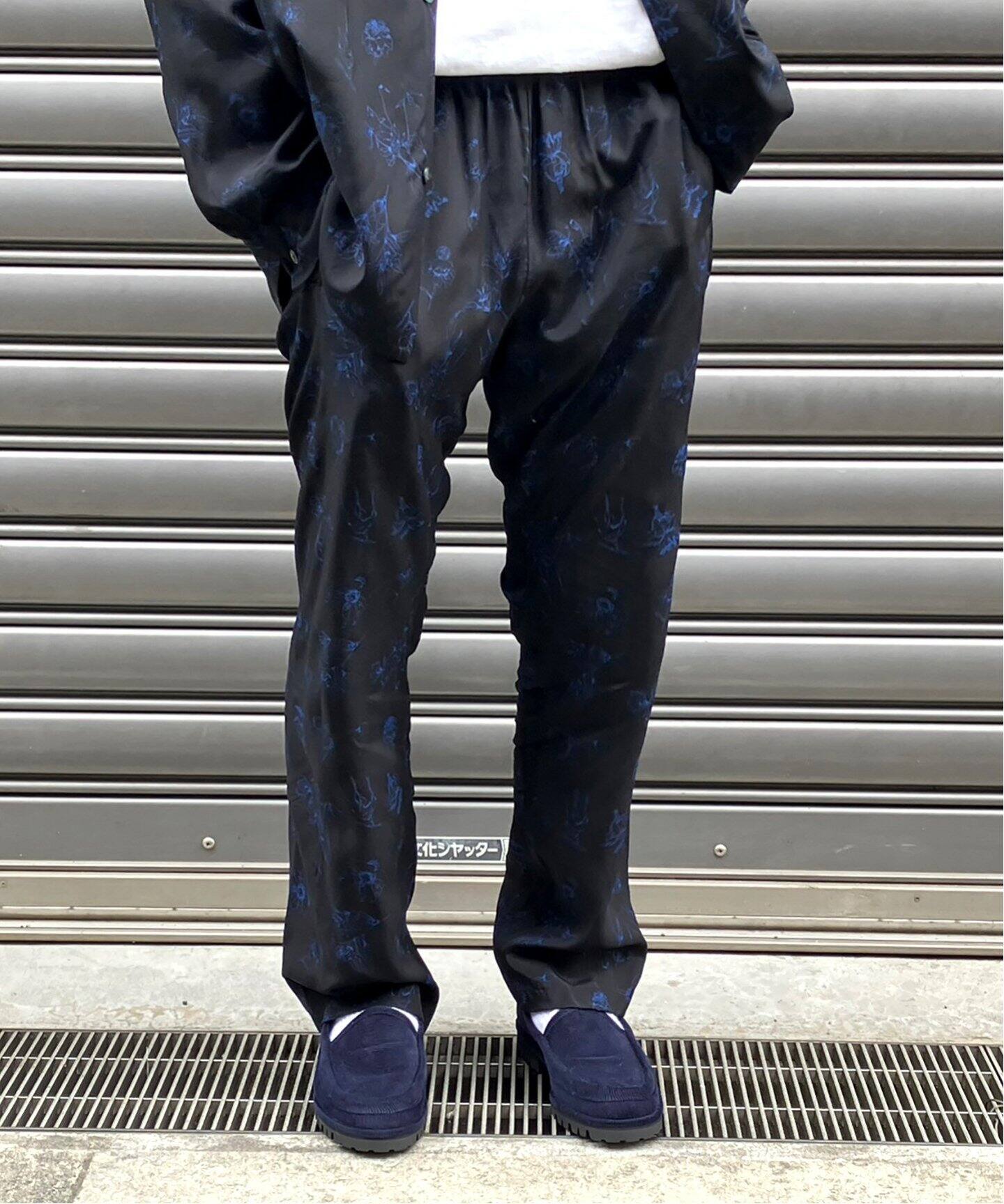 URU / ウル】WISM 別注 RAYON PRINT EASY PANTS（その他パンツ）｜WISM 