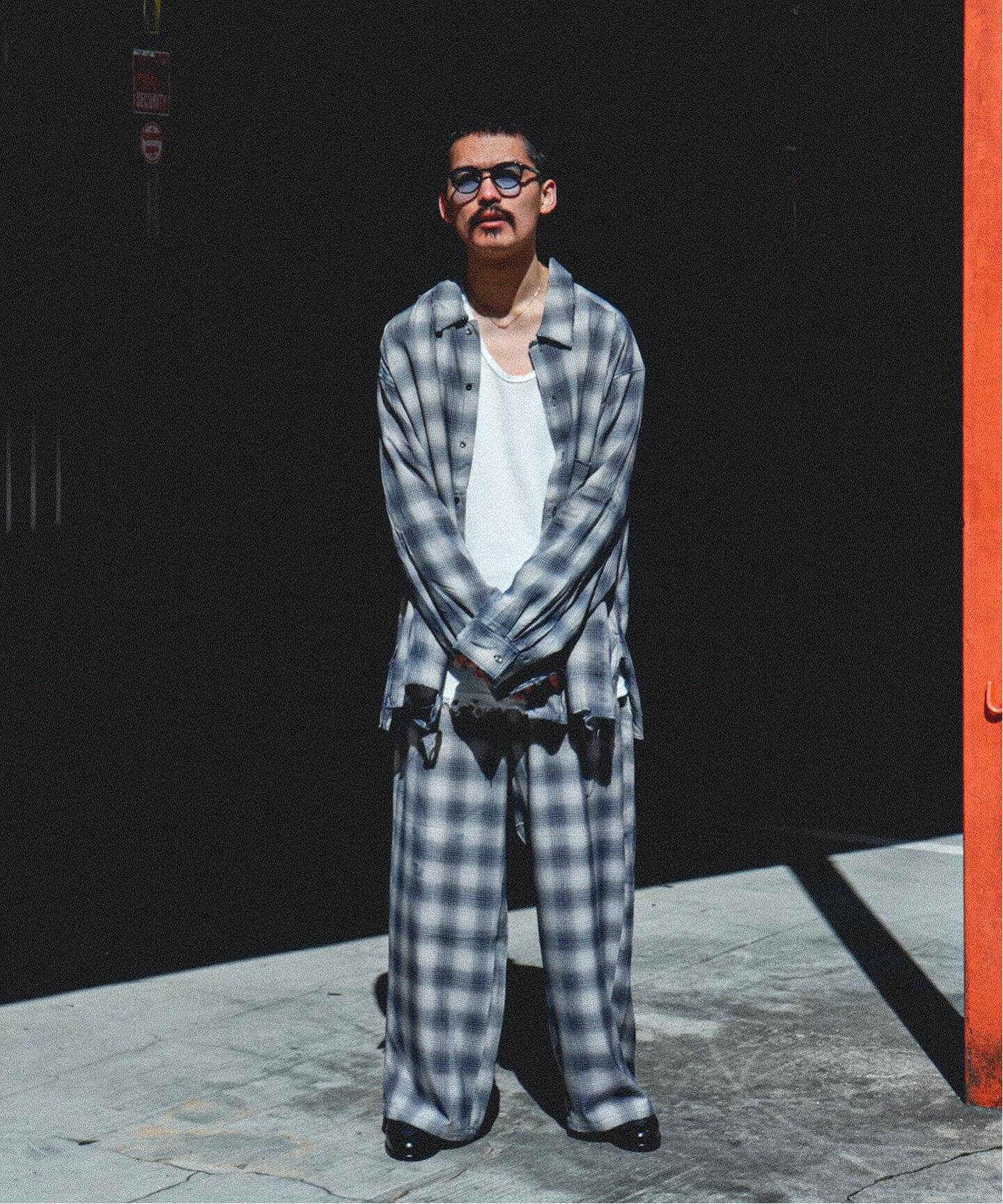 ancellm RAYON EASY SLACKS
