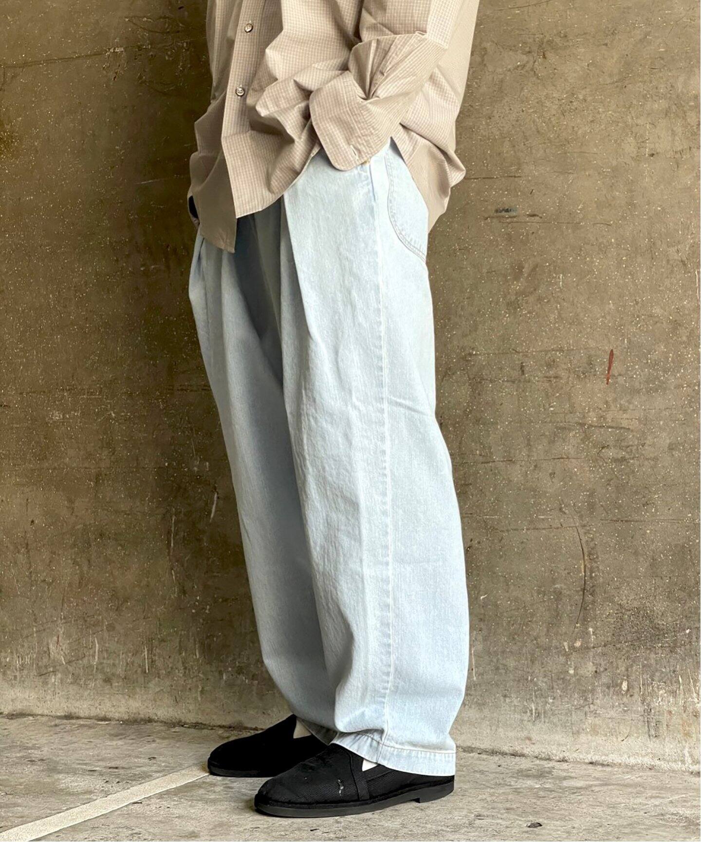 RELAXFIT / リラックスフィット】BEACHSLACKS BLUE DENIM（デニム 