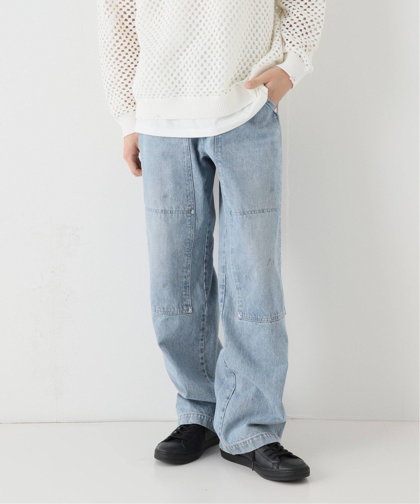 TANAKA / タナカ】WISM 別注 WORK JEAN TROUSERS（デニムパンツ 