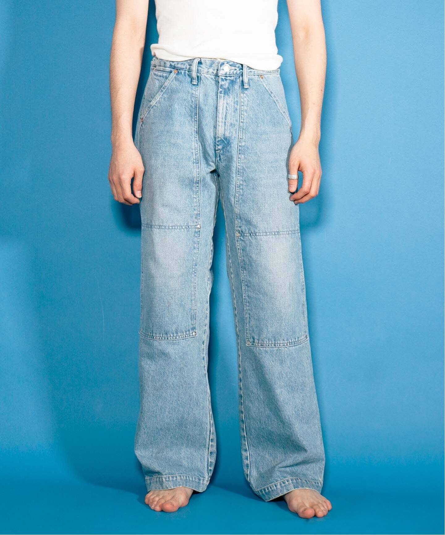 TANAKA / タナカ】WISM 別注 WORK JEAN TROUSERS（デニムパンツ 
