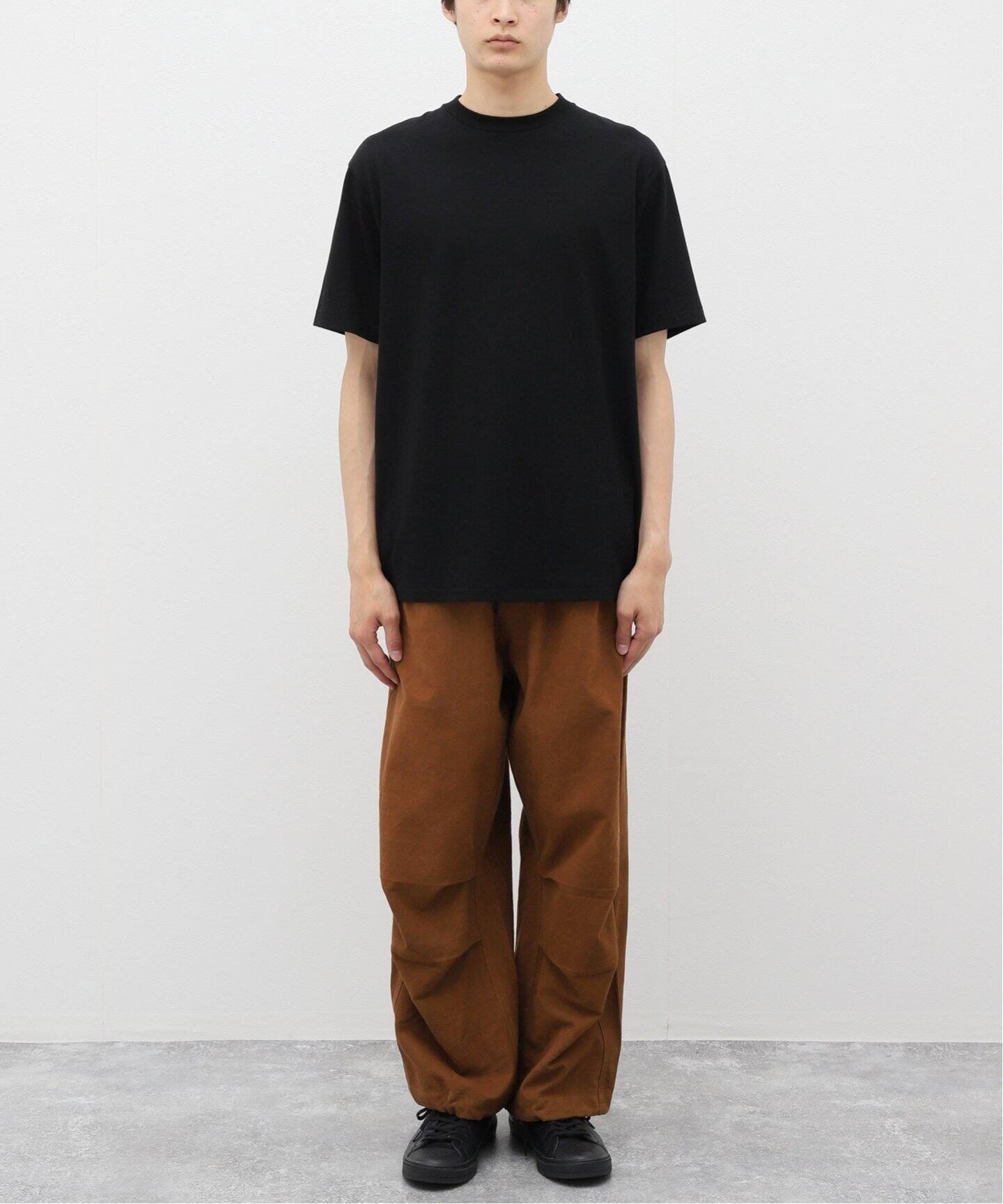 STORY mfg. / ストーリーエムエフジー.】PACO PANTS BARK BROWN SLUB 
