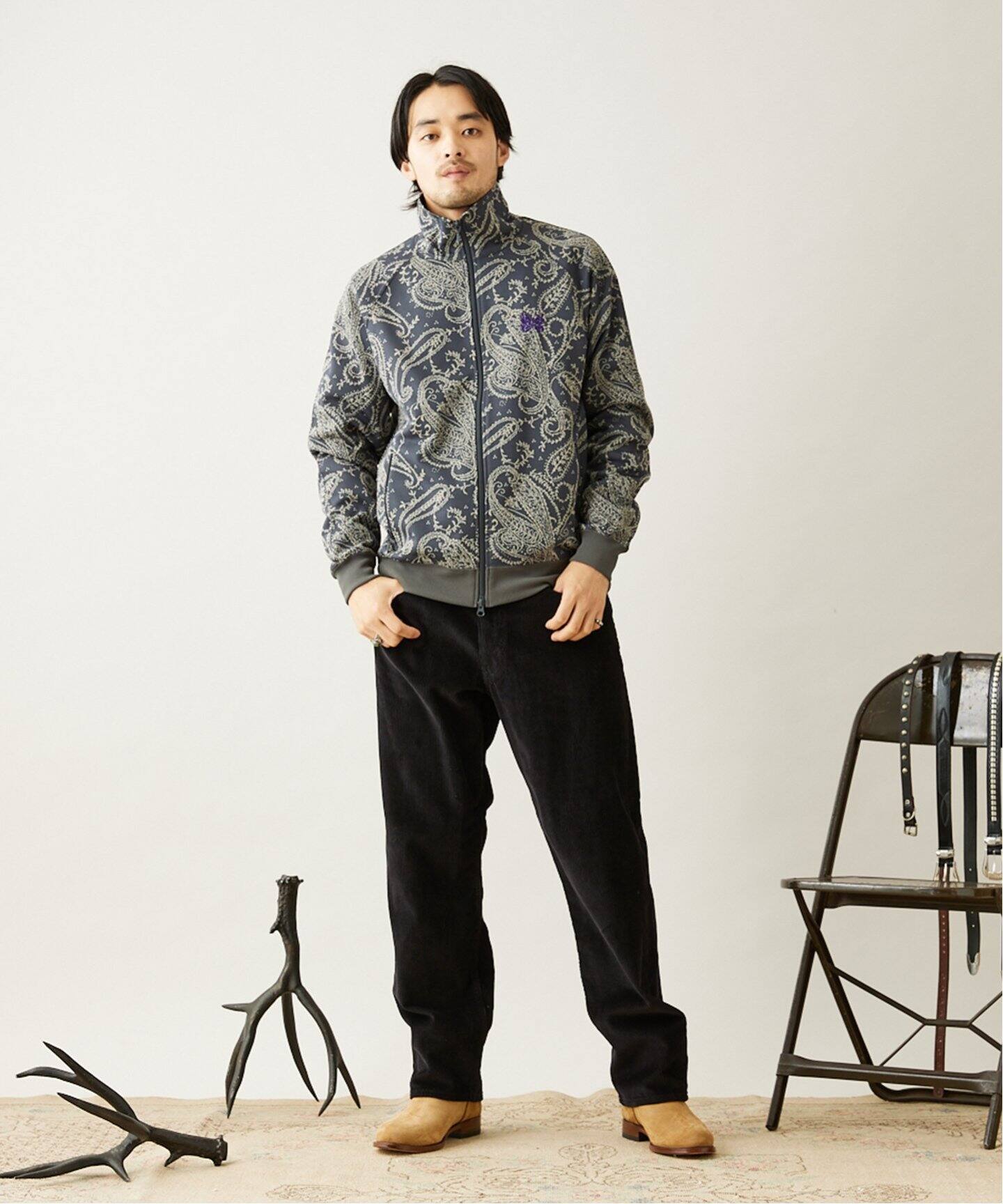 JOURNAL STANDARD 製品染めコーデュロイストレートパンツ コーデュロイストレートパンツ LOT 200（その他パンツ