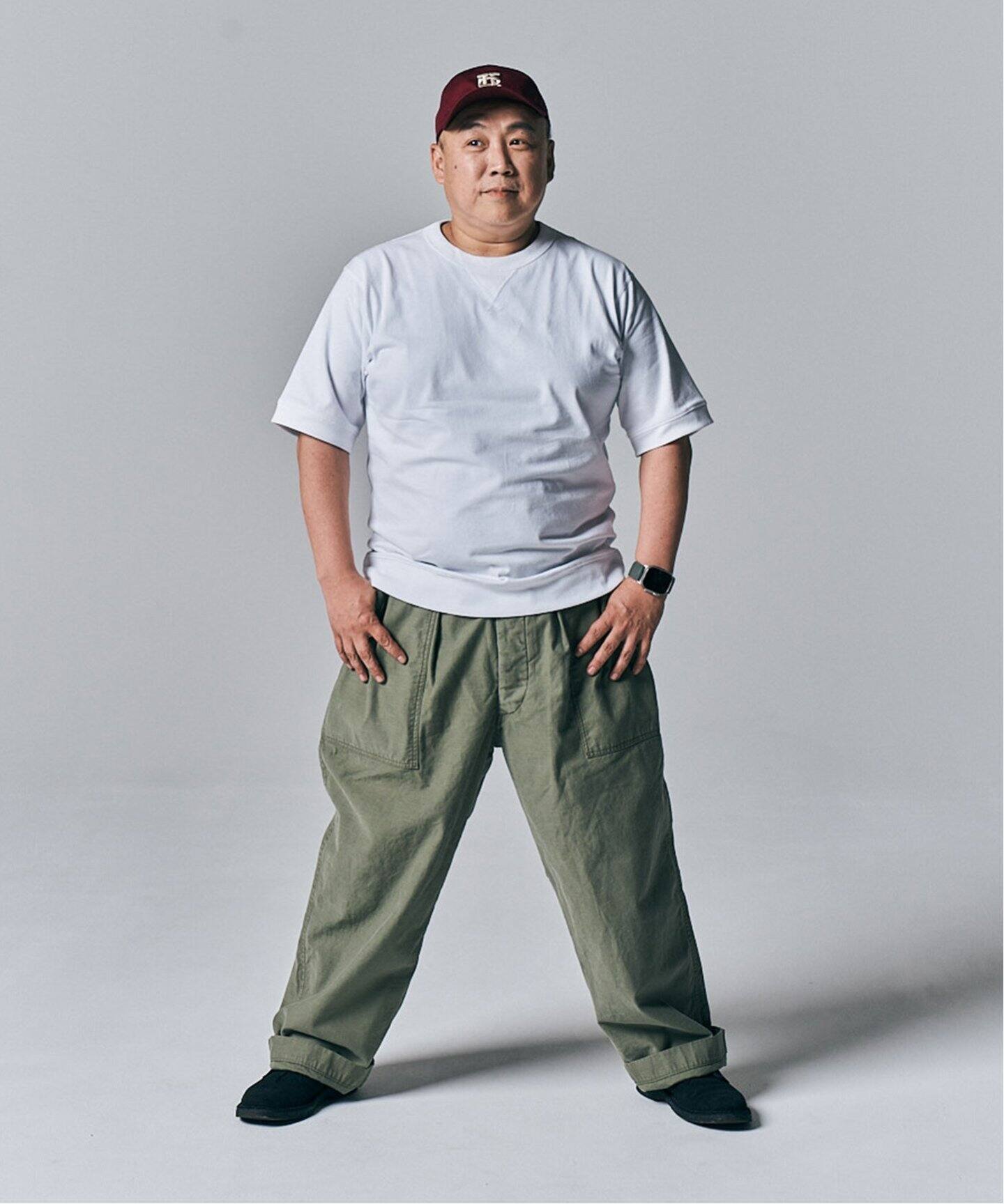 東野デニム × JOURNAL STANDARD】BACK SATIN BAKER（カーゴパンツ 