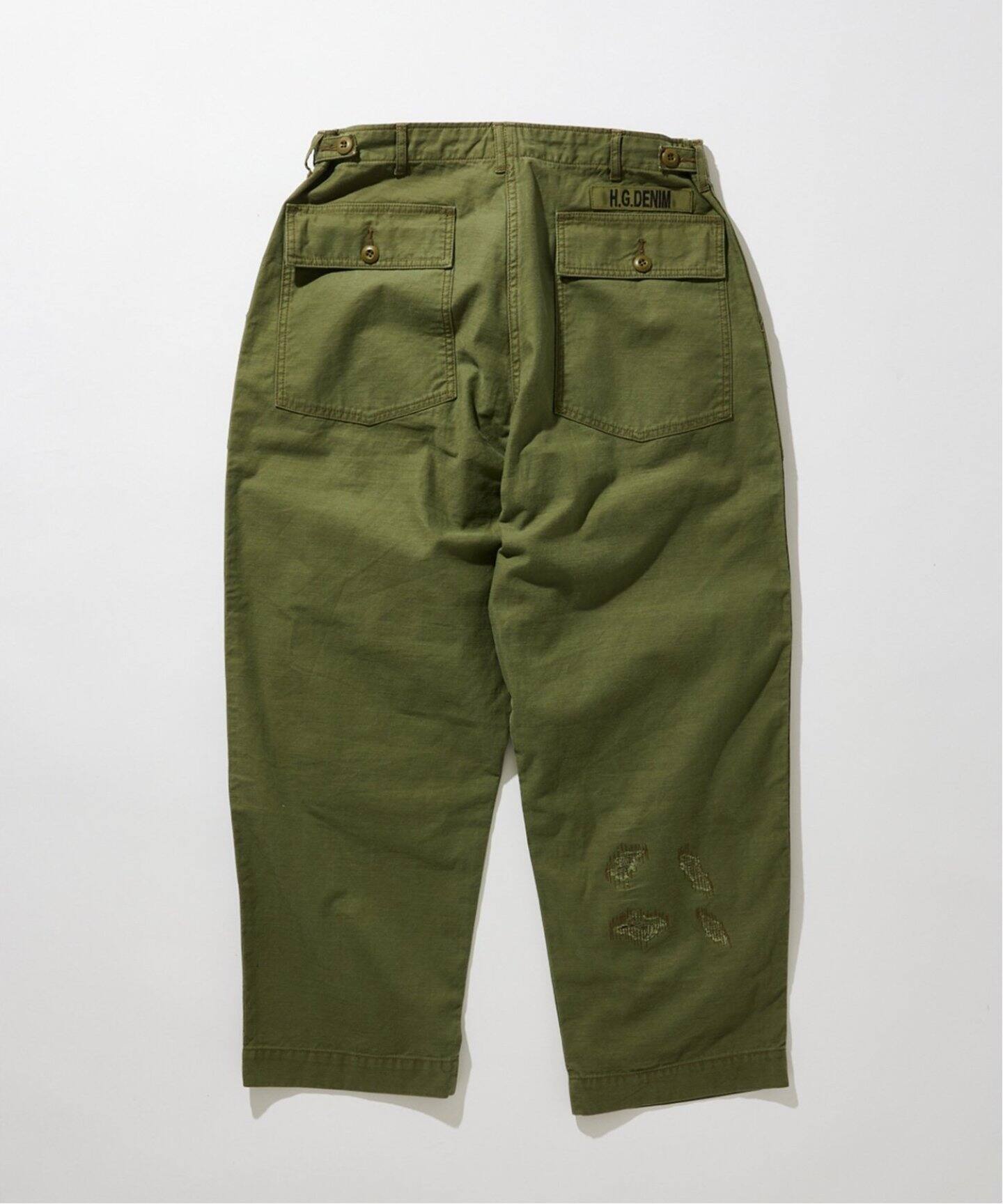 追加》【東野デニム × JOURNAL STANDARD】BACK SATIN BAKER（カーゴ 