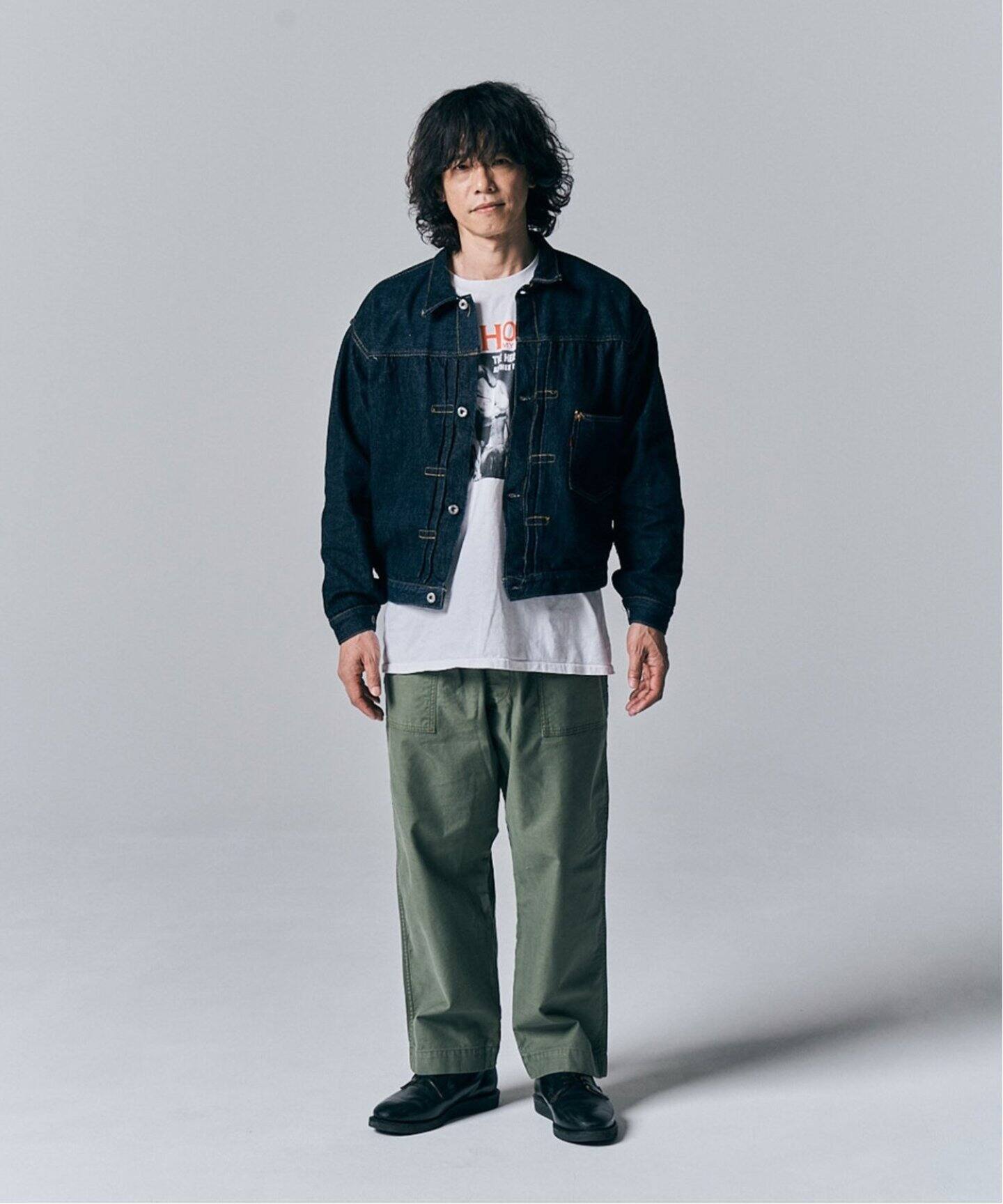 追加》【東野デニム × JOURNAL STANDARD】BACK SATIN BAKER（カーゴ 