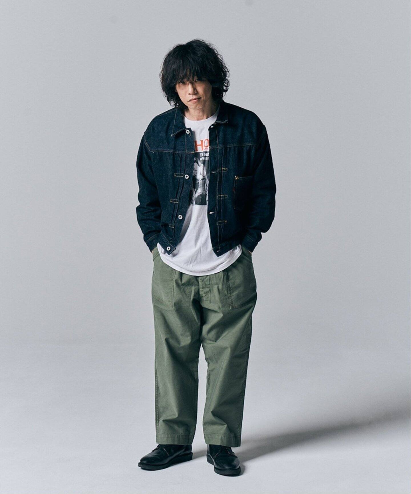 追加》【東野デニム × JOURNAL STANDARD】BACK SATIN BAKER（カーゴ 