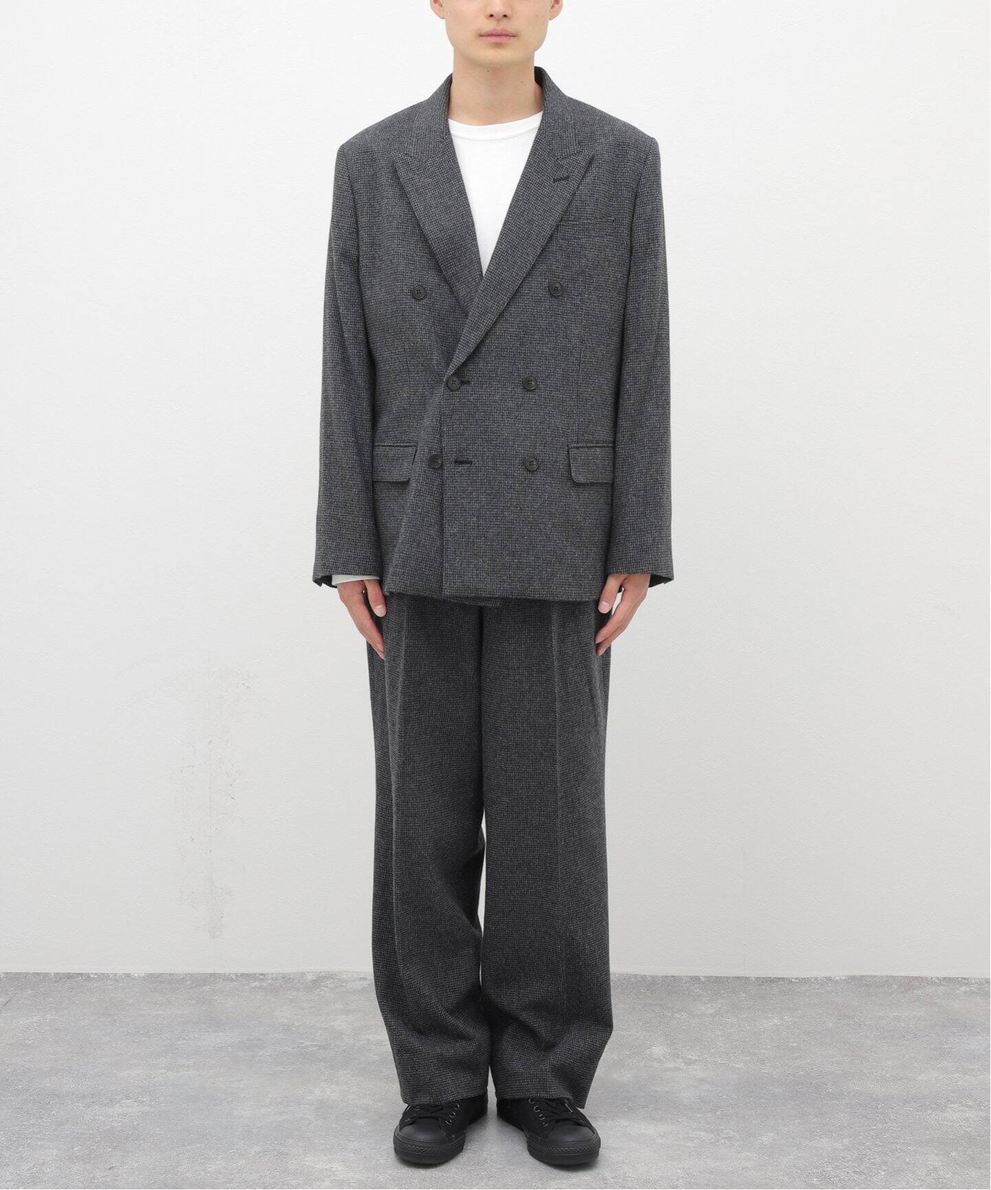 WOOL MAT 2タック トラウザーズパンツ（スラックス）｜JOURNAL 