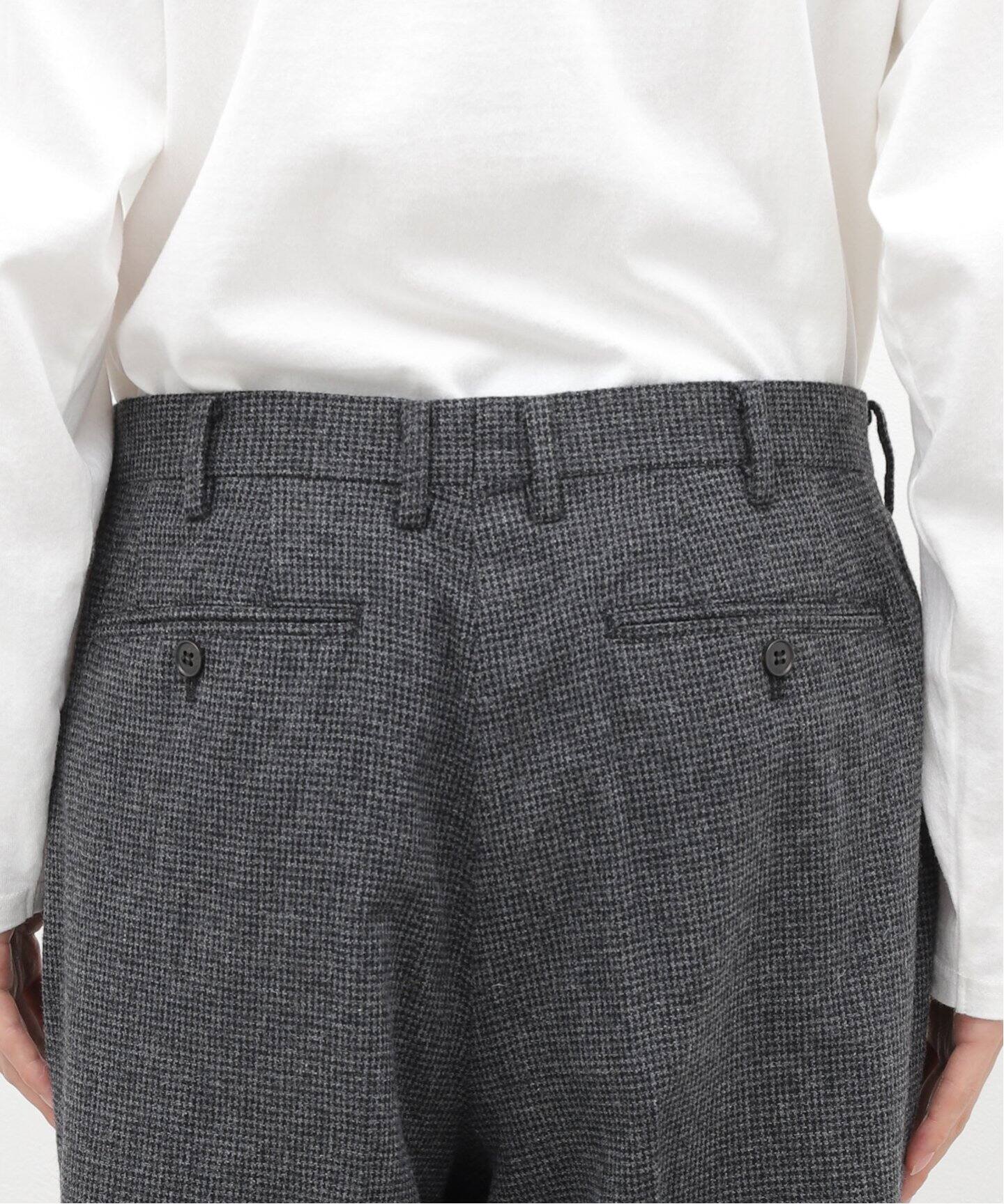 WOOL MAT 2タック トラウザーズパンツ（スラックス）｜JOURNAL 