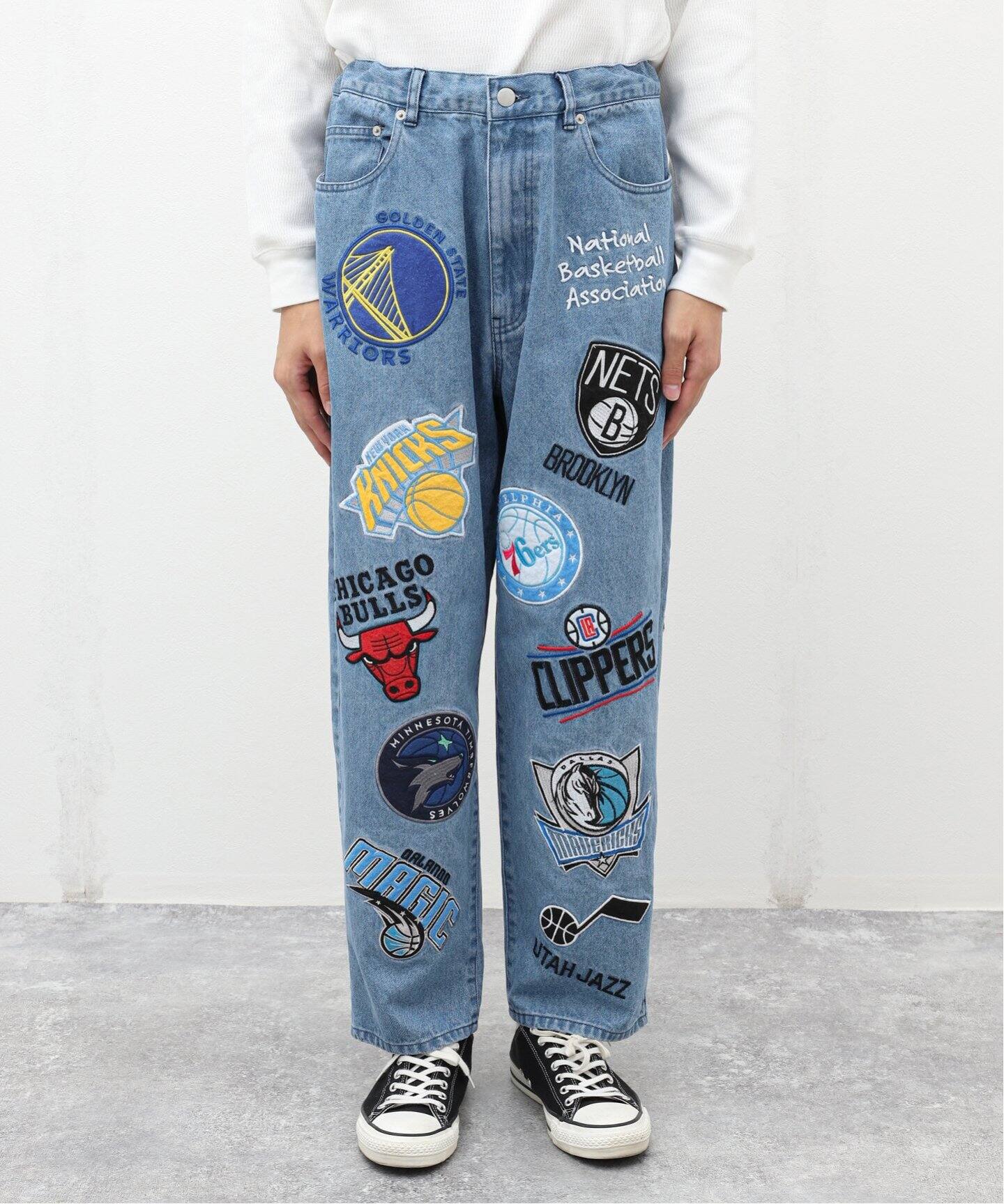 WEB限定【Off The Court by NBA】Denim Pants（デニムパンツ・ジーンズ 