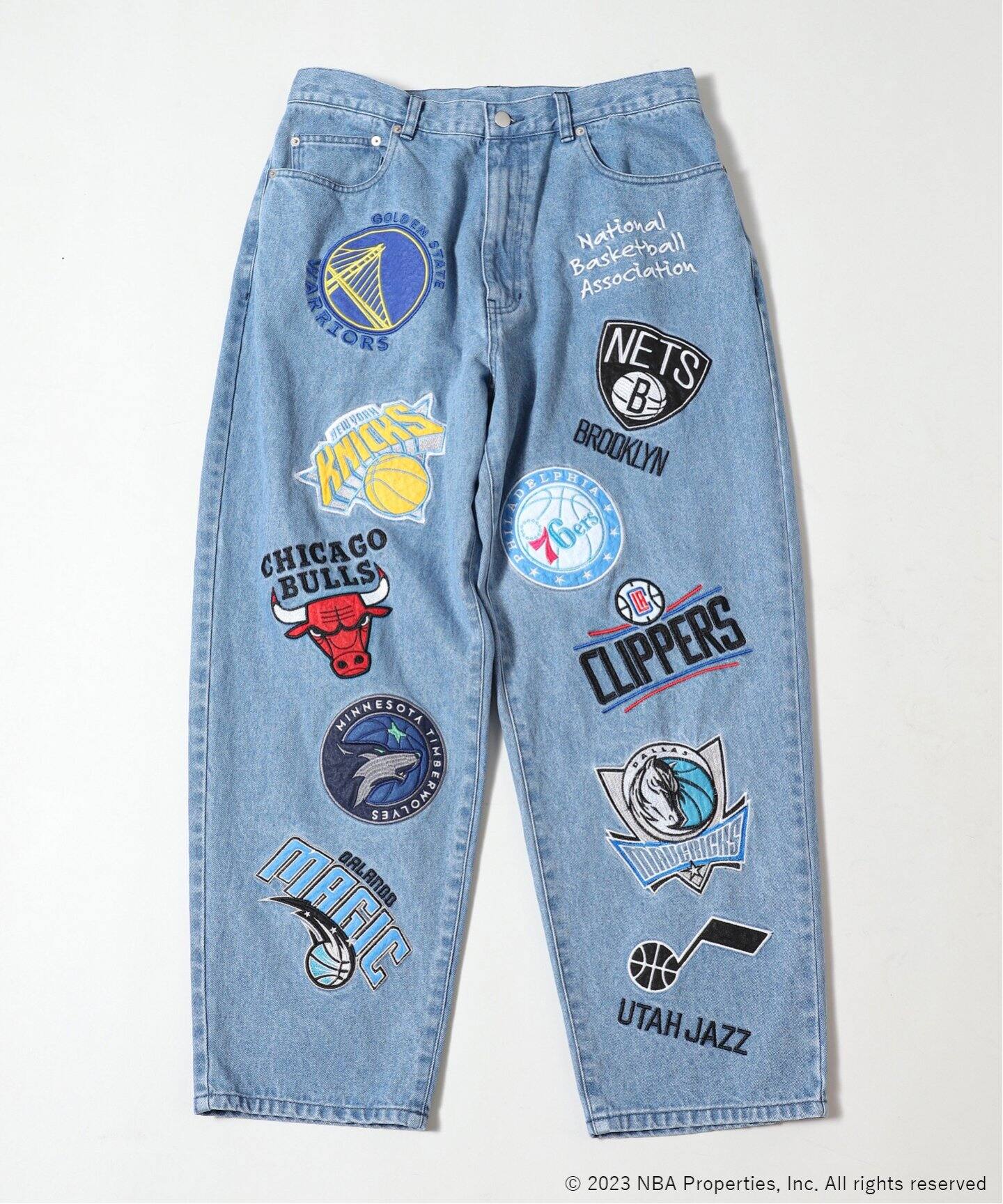 WEB限定【Off The Court by NBA】Denim Pants（デニムパンツ・ジーンズ 