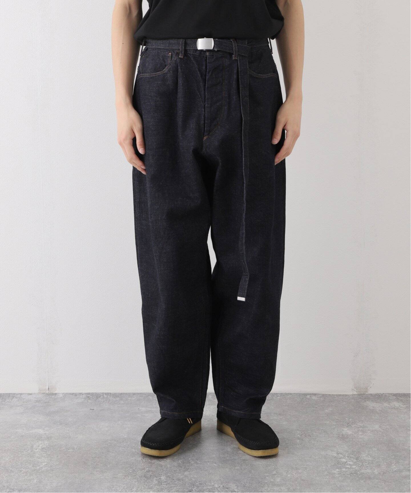blurhmsROOTSTOCK＞12.9oz Selvage Denim Pants WIDE | MAKES ONLINE STORE