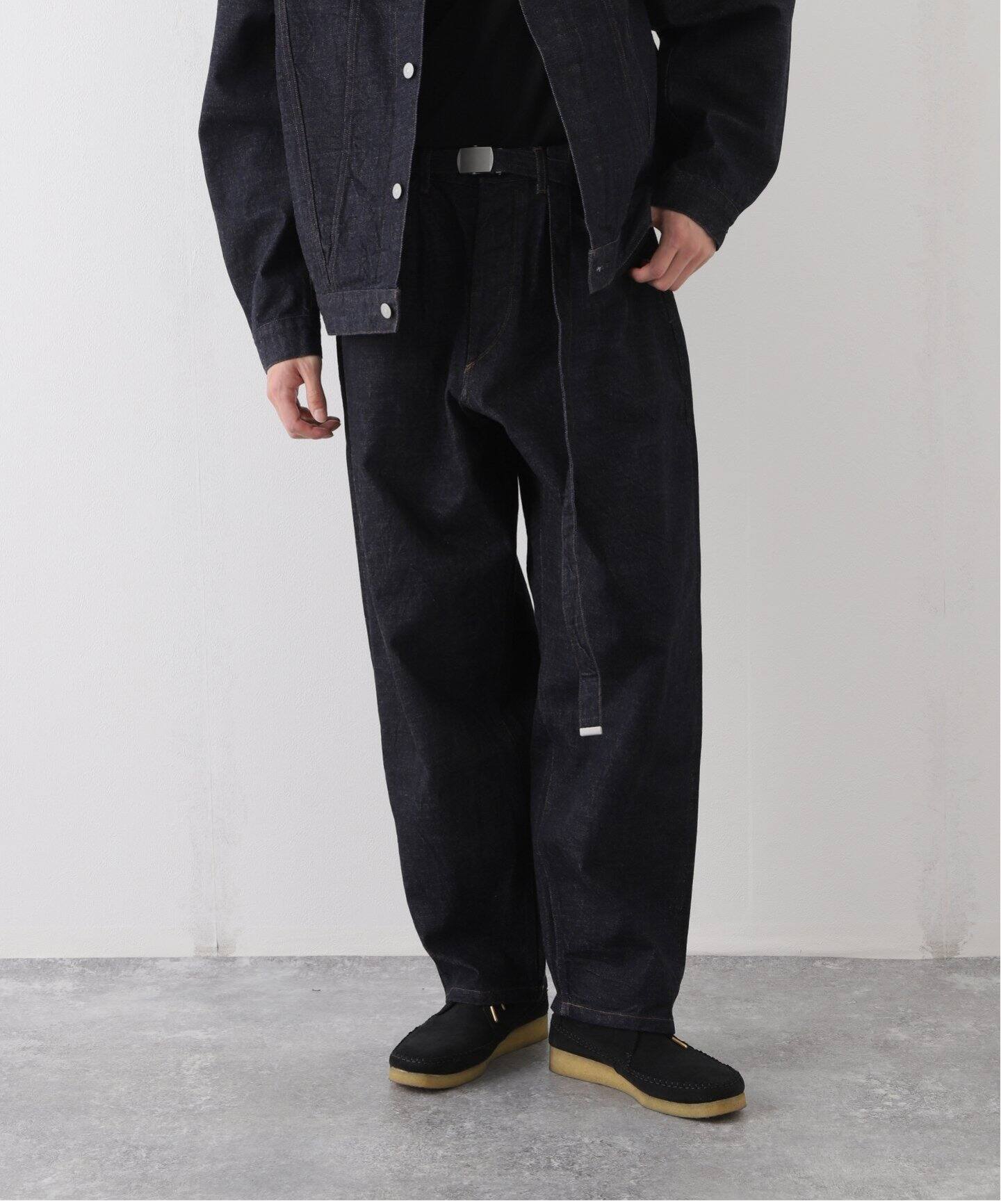 blurhms / ブラームス】12.9oz Selvage Denim GI-belt Pants（デニム  