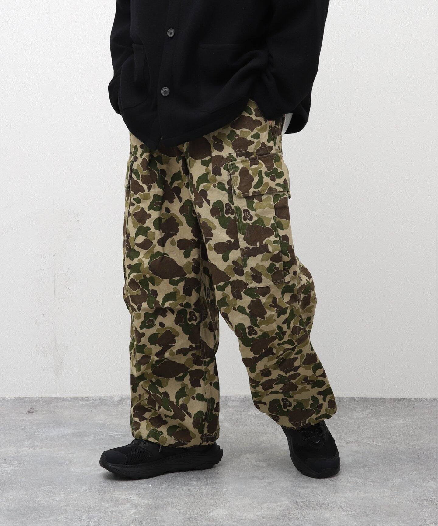 HERILL / Duck hunter camo jungle fatigue pants 23-030-HL-8030-3 