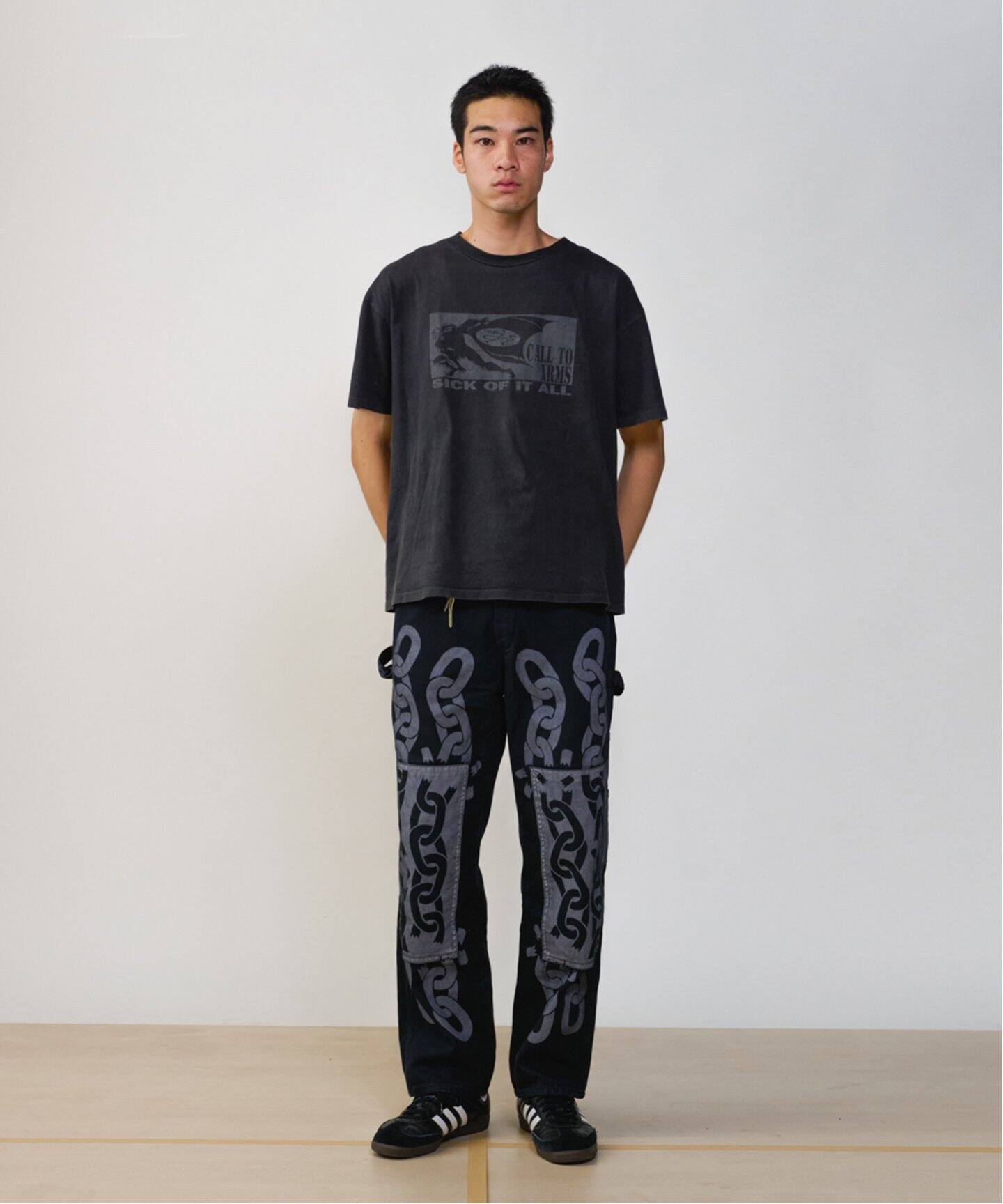 EVERYDAYS / エブリデイズ】Hand Paint ”Chain”（その他パンツ 