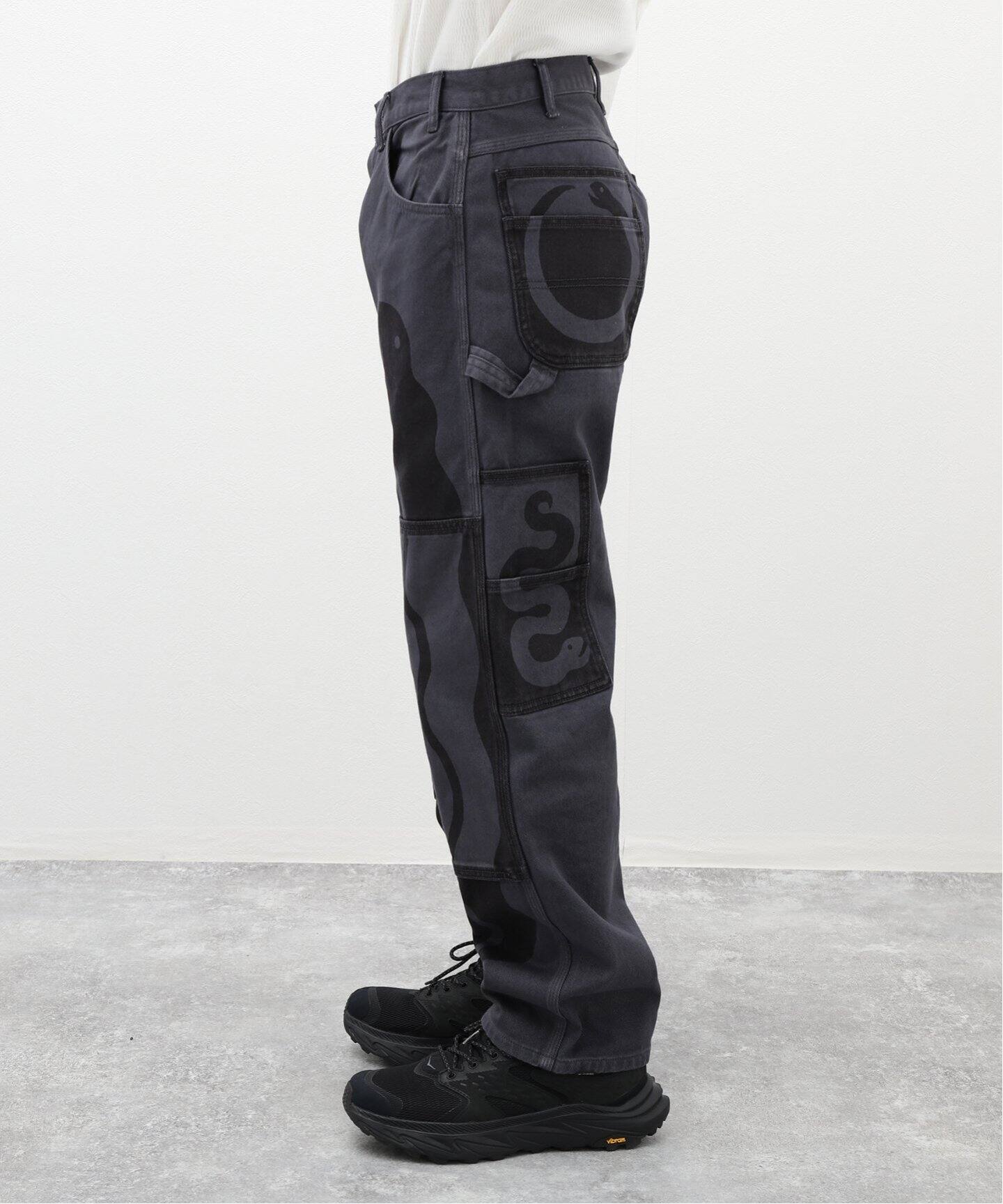 EVERYDAYS / エブリデイズ】Hand Paint ”Snake”（その他パンツ  