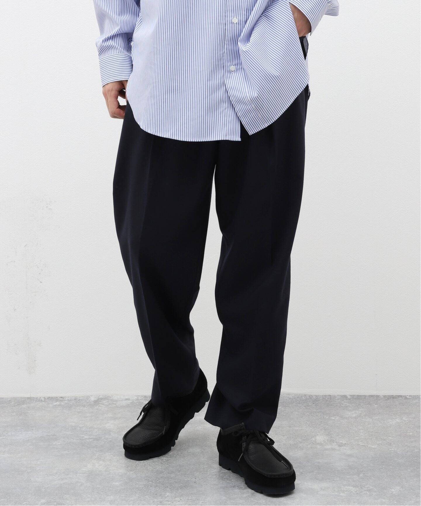 FARAH×JOURNAL STANDARD / ファーラー】別注 Two Tuck Wide Tapered 