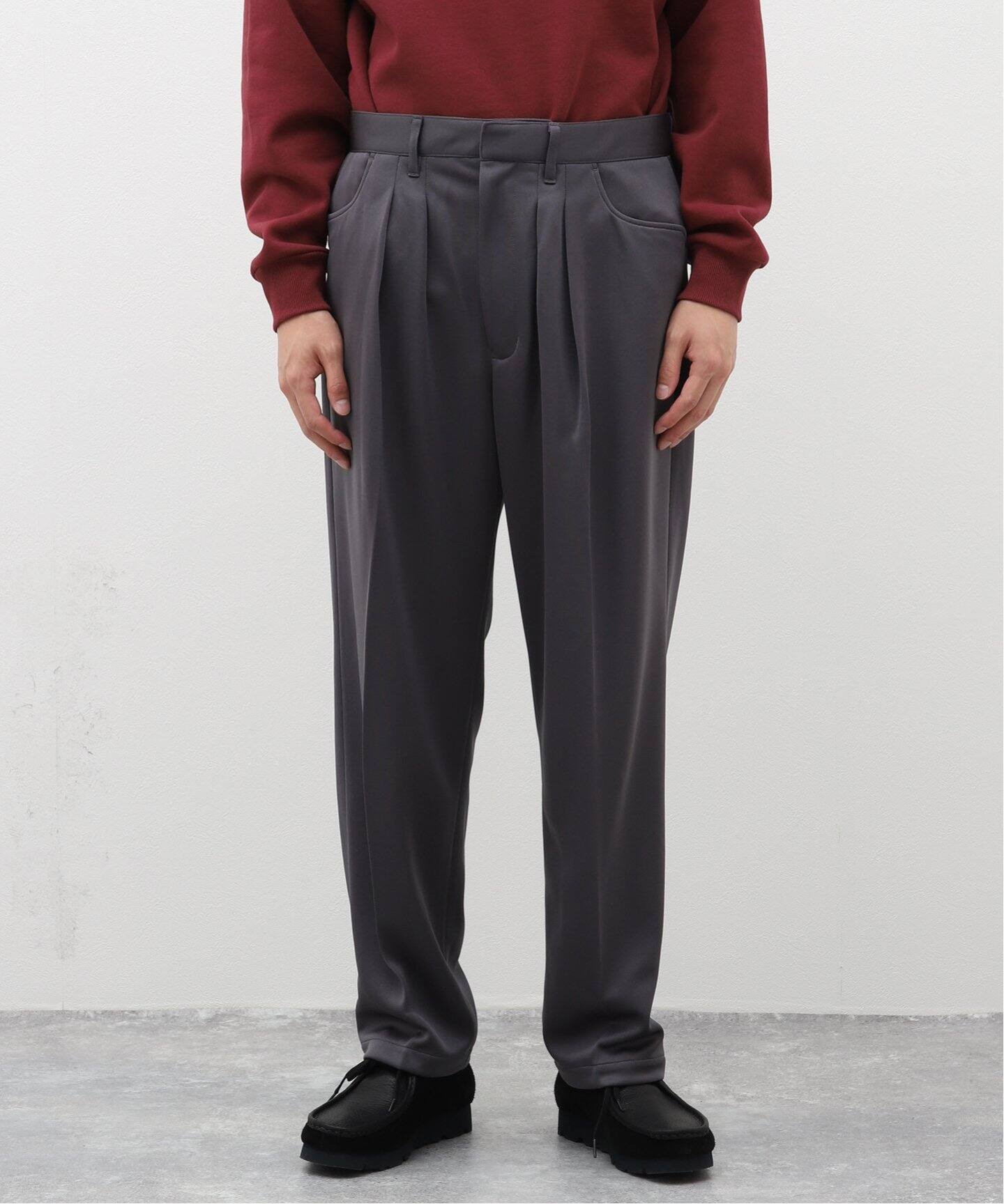 FARAH×JOURNAL STANDARD / ファーラー】別注 Two Tuck Wide Tapered 