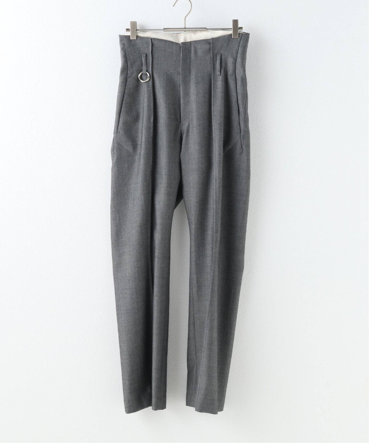 YOHEI OHNO / ヨウヘイオオノ】 our basic high waist straight 