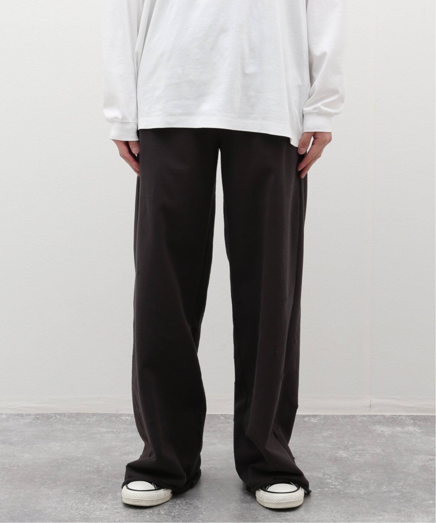 MASU / エムエーエスユー】 BAGGY SWEAT PANTS（スラックス 