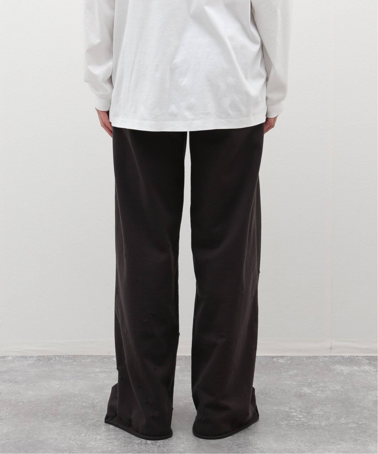 MASU / エムエーエスユー】 BAGGY SWEAT PANTS（スラックス 