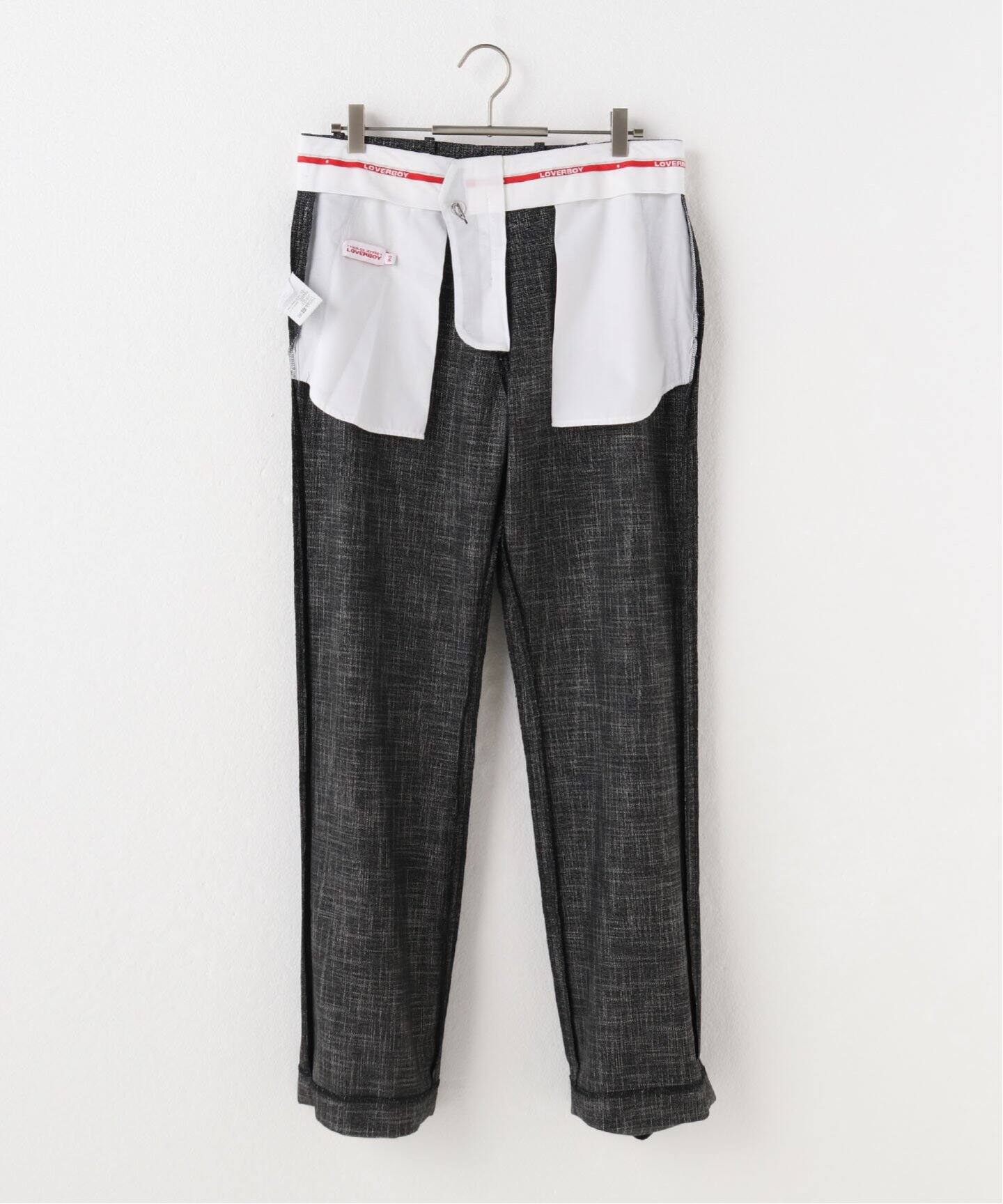 Charles Jeffrey LOVERBOY】STRAIGHT TURN UP TROUSER MEN（スラックス 