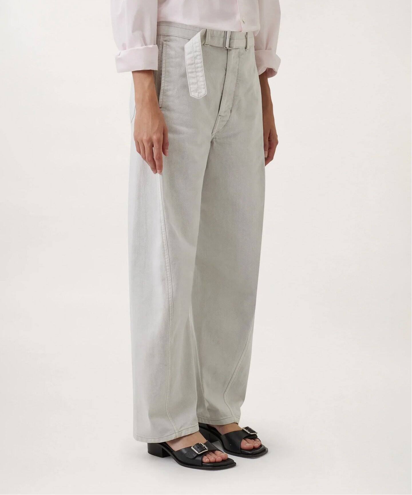 LEMAIRE/ルメール】 TWISTED BELTED PANTS（デニムパンツ・ジーンズ 