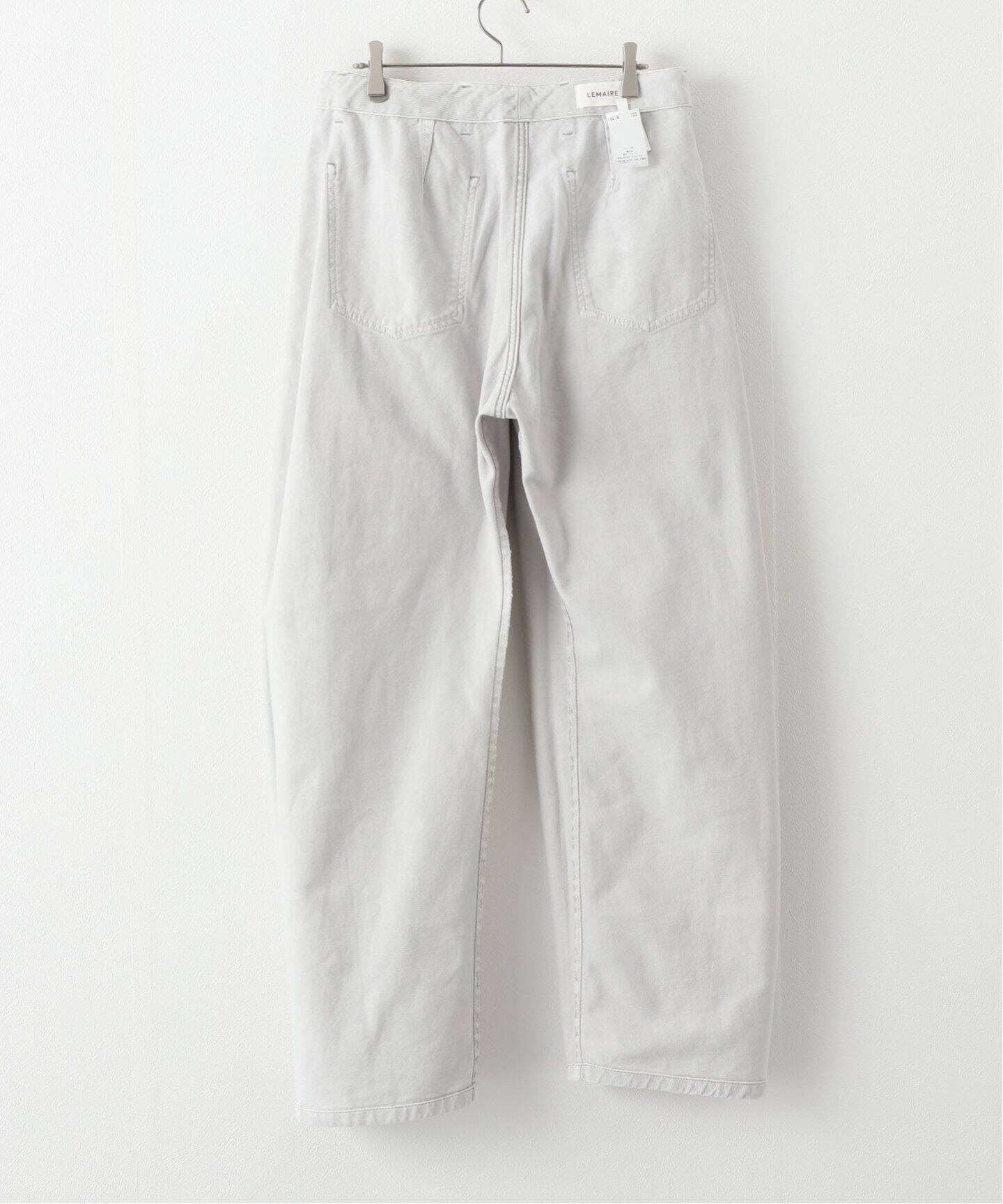 LEMAIRE/ルメール】 TWISTED BELTED PANTS（デニムパンツ・ジーンズ 