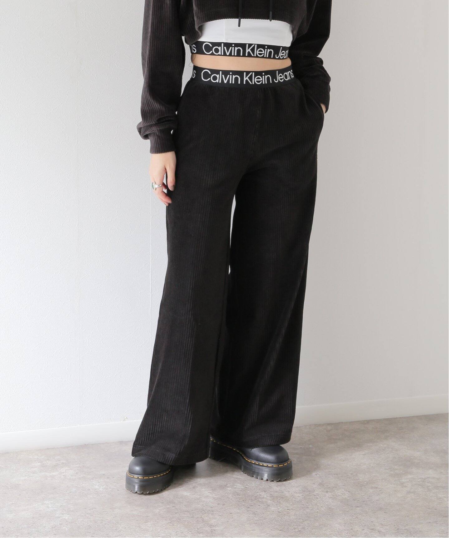 Calvin Klein Jeans / カルバン クライン ジーンズ】 A-VERVET ワイド  