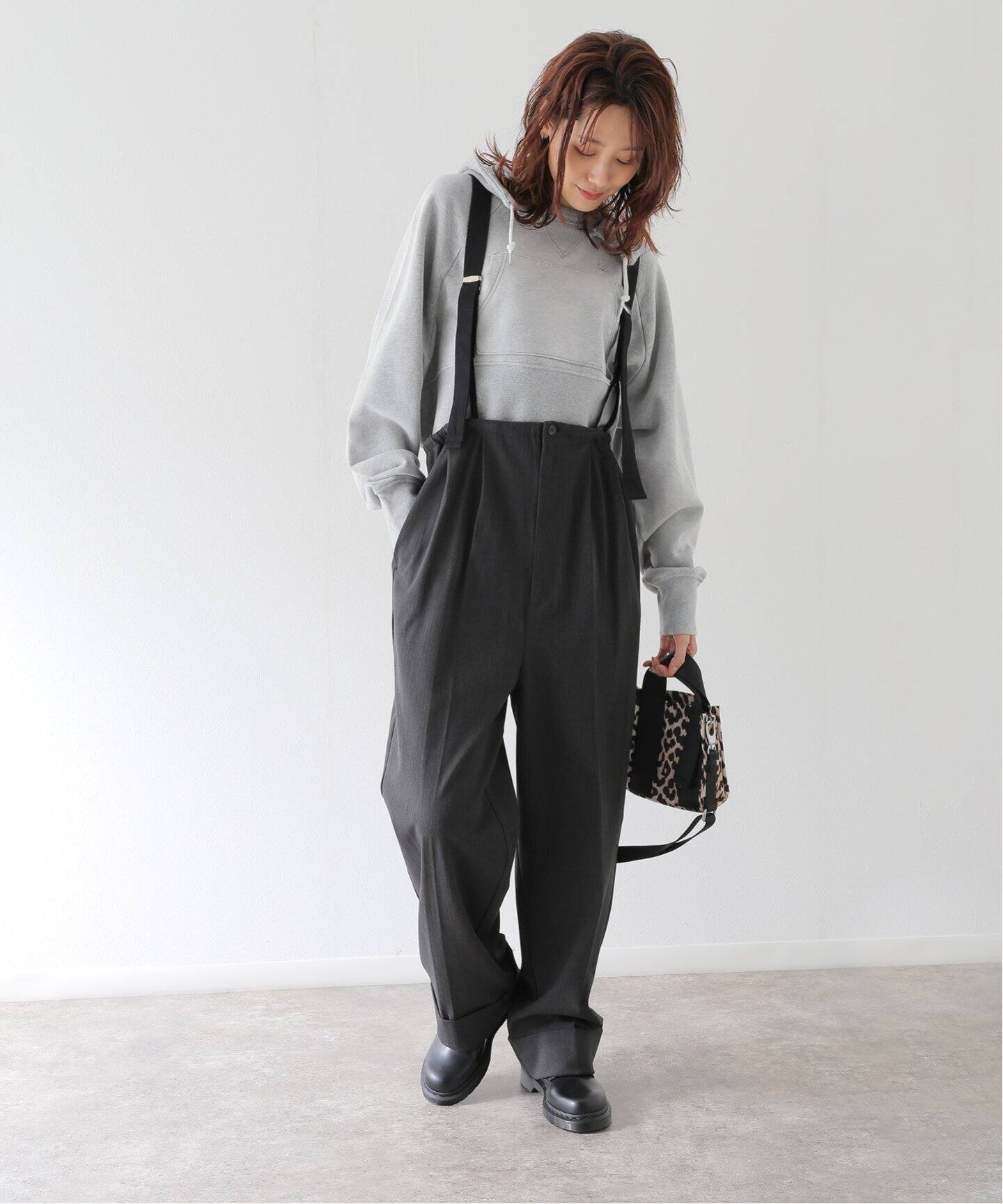 TODAYFUL / トゥデイフル】Suspenders Highwaist Pants（サロペット  