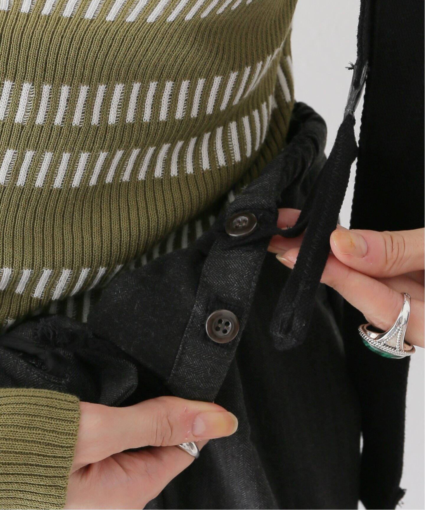 TODAYFUL / トゥデイフル】Suspenders Highwaist Pants（サロペット  