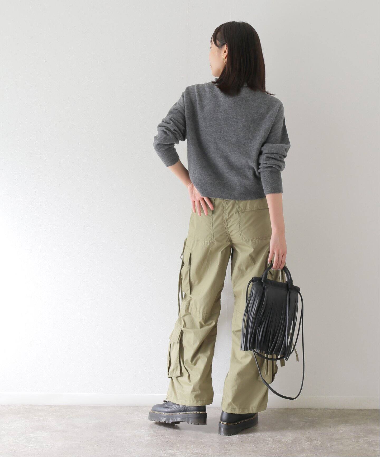 RHODOLIRION/ロドリリオン】Techno Pant - Peach Broadcloth  