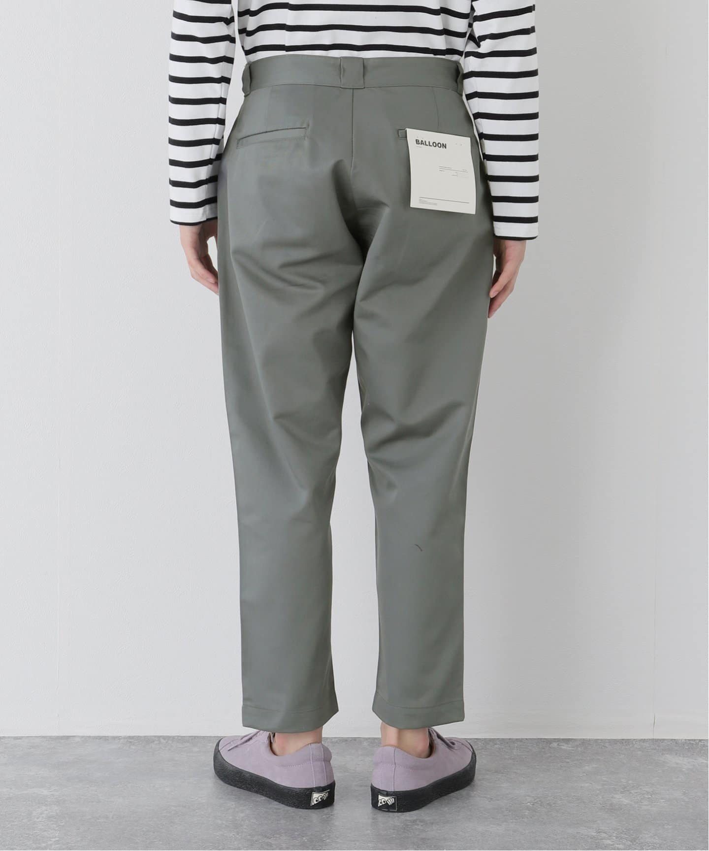 TWILL BALLOON PANTS（スラックス）｜B.C STOCK（ベーセー
