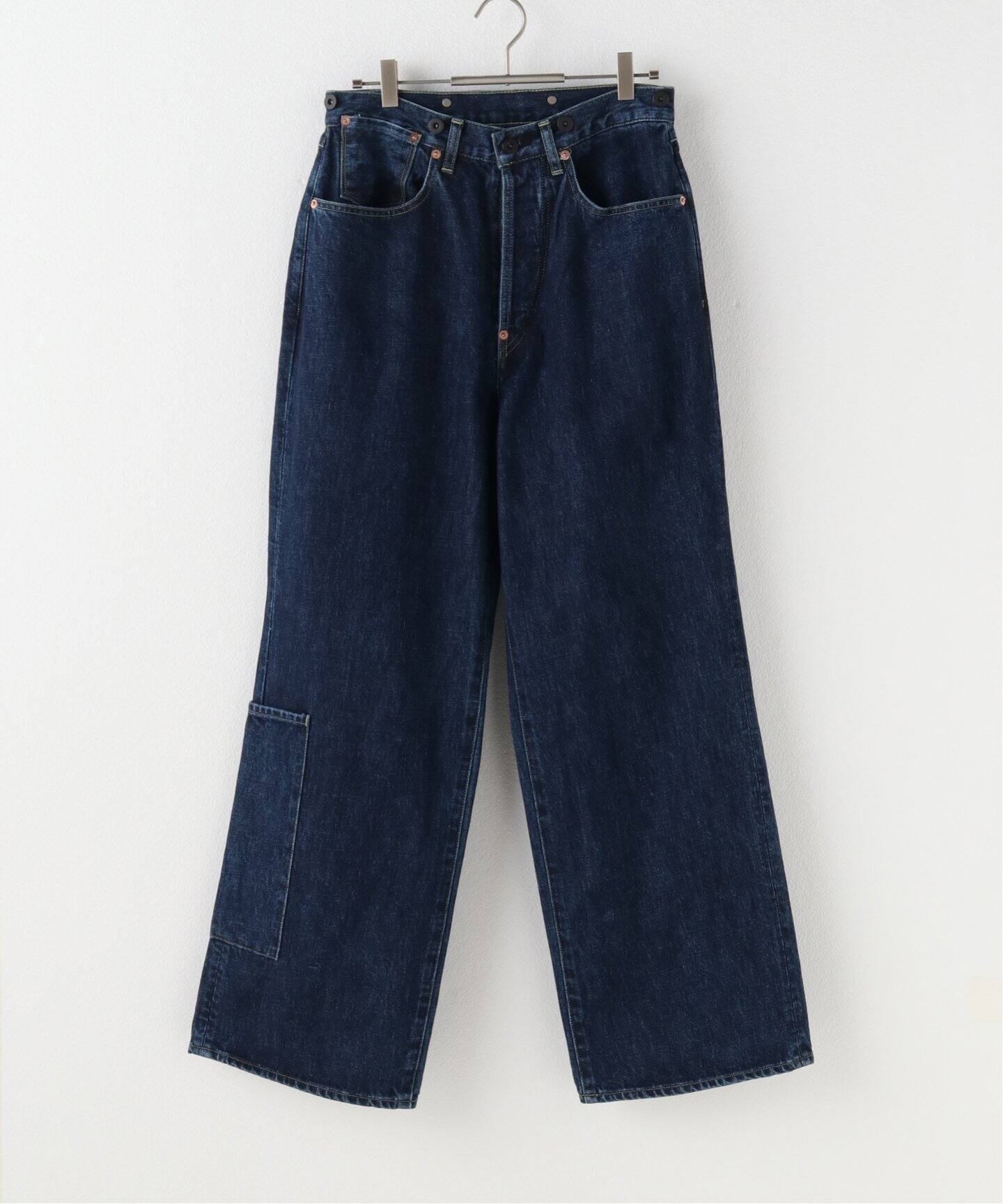 refomed / リフォメッド】 RIGHT HANDED DENIM PANTS SW（デニムパンツ 