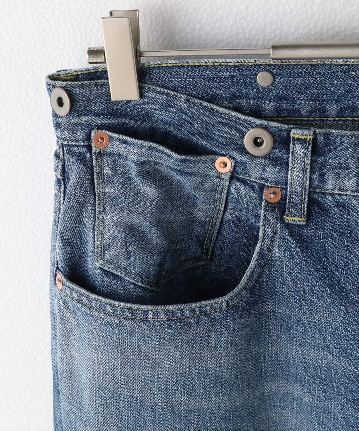 refomed / リフォメッド】RIGHT HANDED DENIM PANTS USED