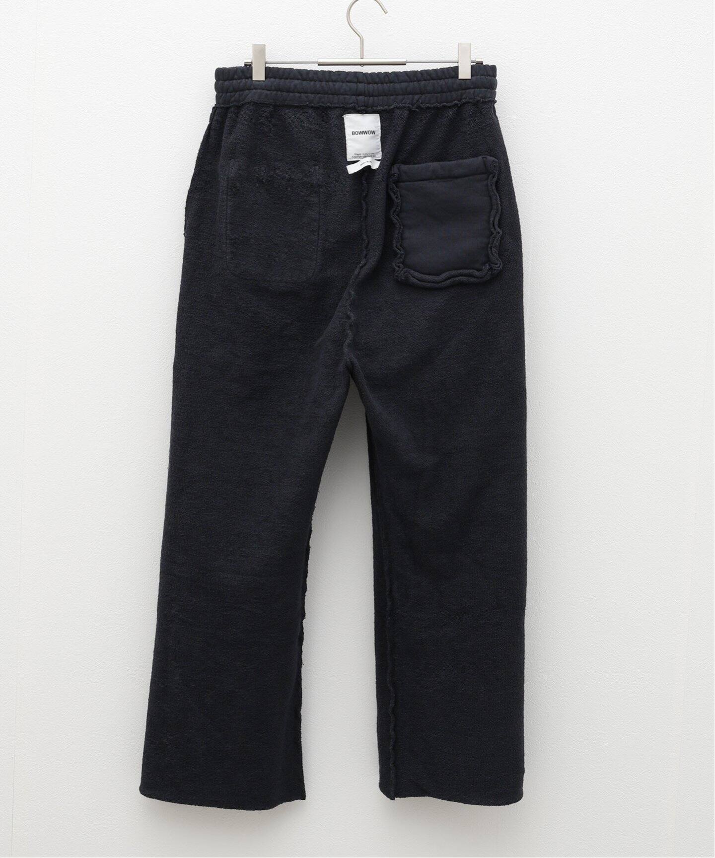 BOWWOW / バウワウ】ZIP DAMAGED SWEAT PANTS（スウェットパンツ 
