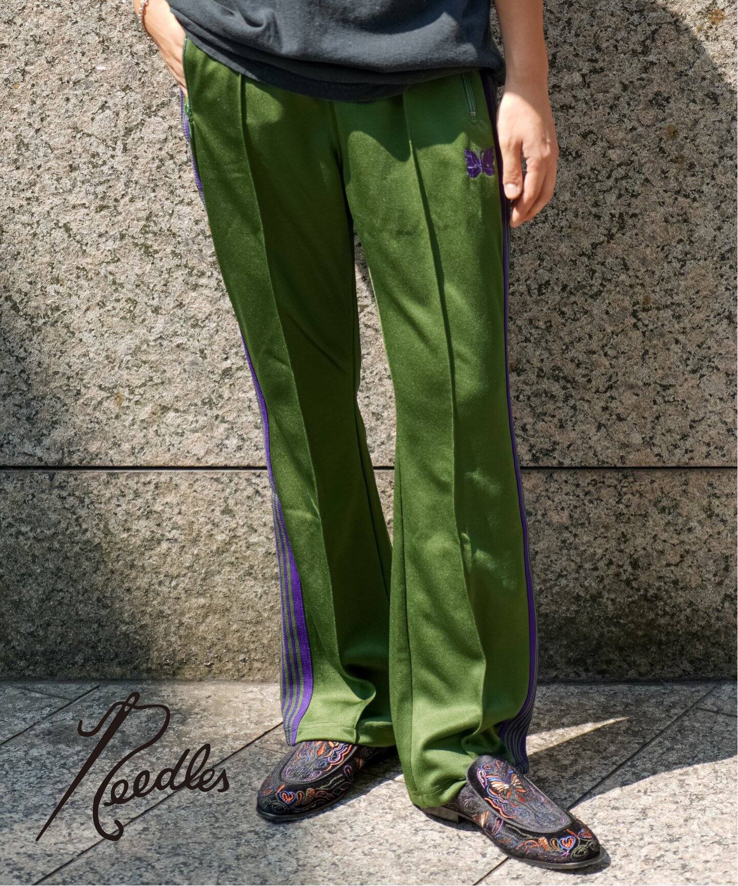 NEEDLES / ニードルズ】 Boot-Cut Track Pant-Poly Smooth（ジャージ  