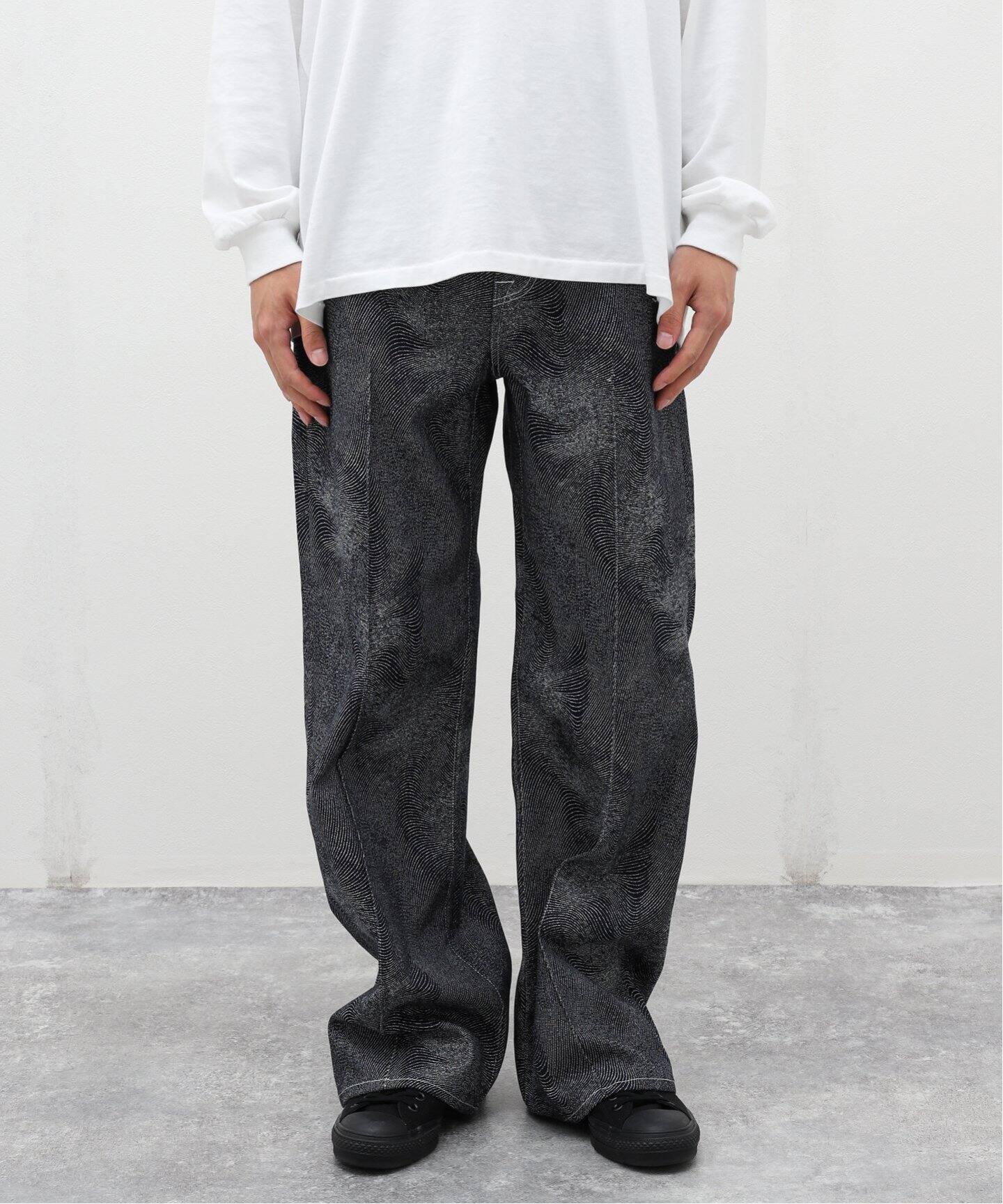 Sasquatchfabrix. / サスクワァッチファブリックス】 5PK FLARE PANTS 