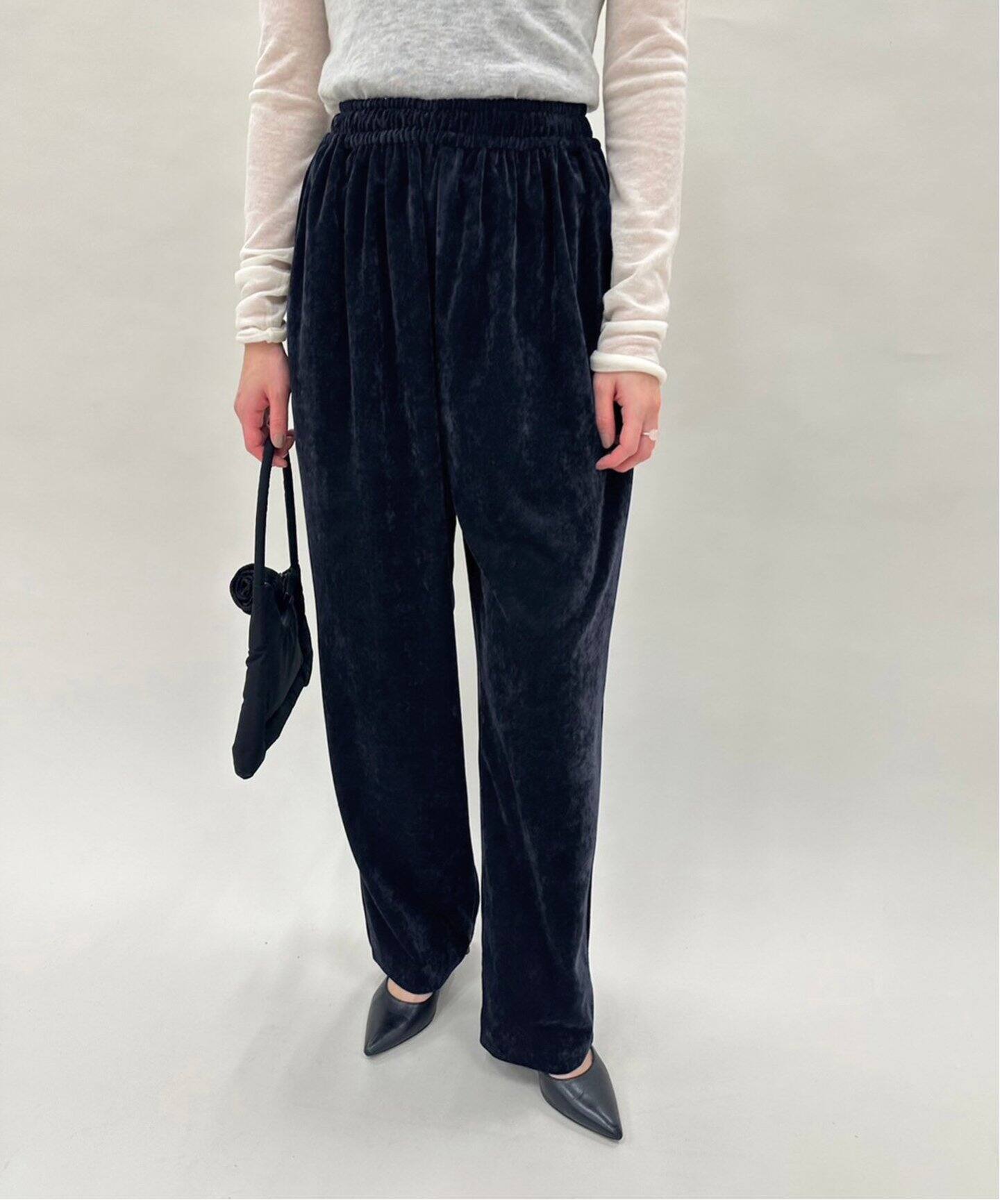 ベルベット イージーパンツ（その他パンツ）｜EDIT.FOR LULU  