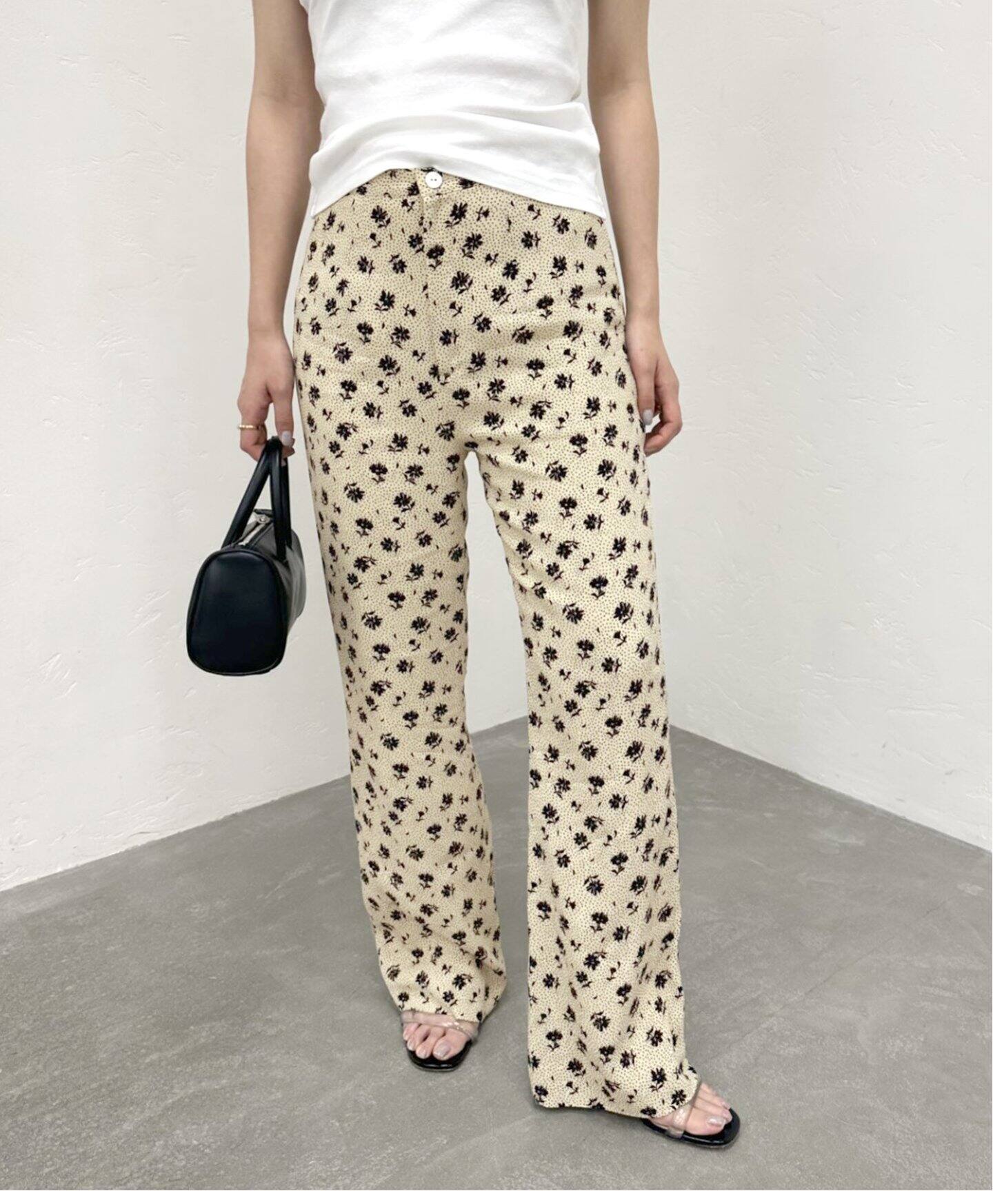 EDIT.FOR LULU ヴィンテージフラワーパンツ 