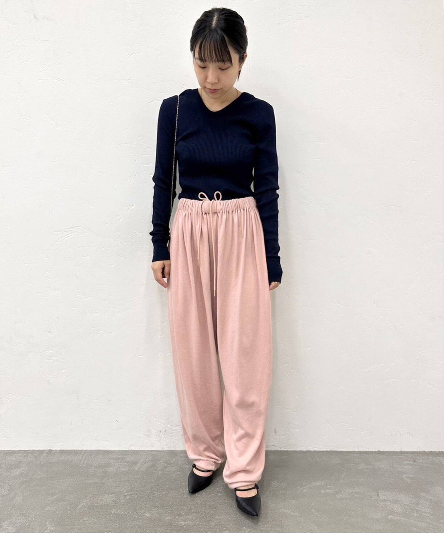 ギャザースウェットパンツ（スウェットパンツ）｜EDIT.FOR LULU  