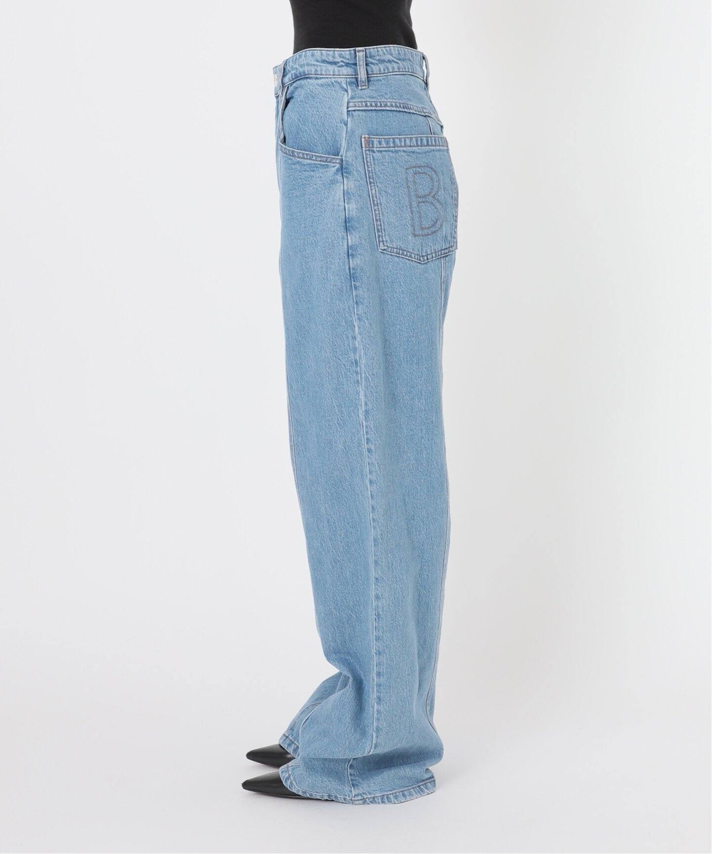 BAUM UND PFERDGARTEN/バウムウンドヘルガーデン】ワイドデニム  