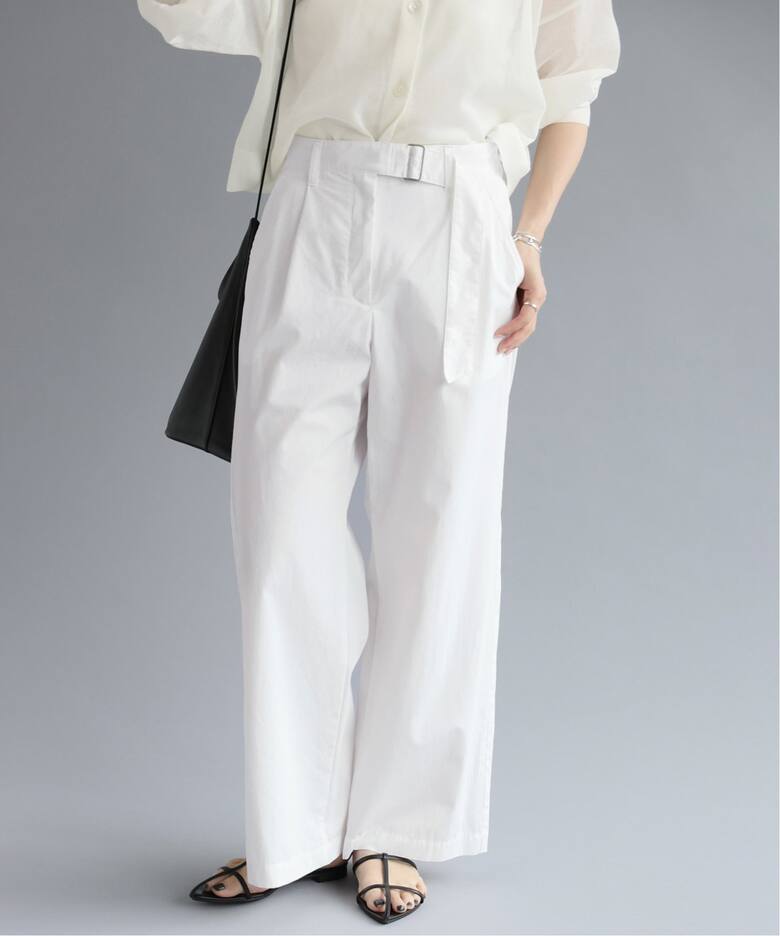 ワイドベルテッドパンツ（その他パンツ）｜IENA（イエナ）の通販  