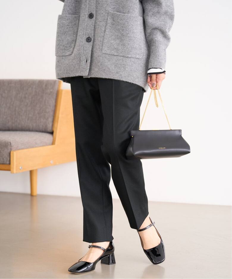 サキソニーテーパードパンツ（スラックス）｜IENA（イエナ）の通販  