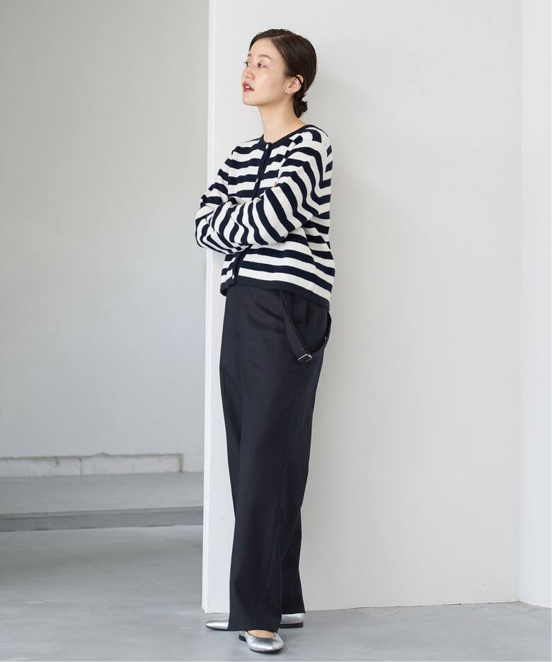 追加》ハイウエストサスペンダーパンツ（スラックス）｜IENA（イエナ  