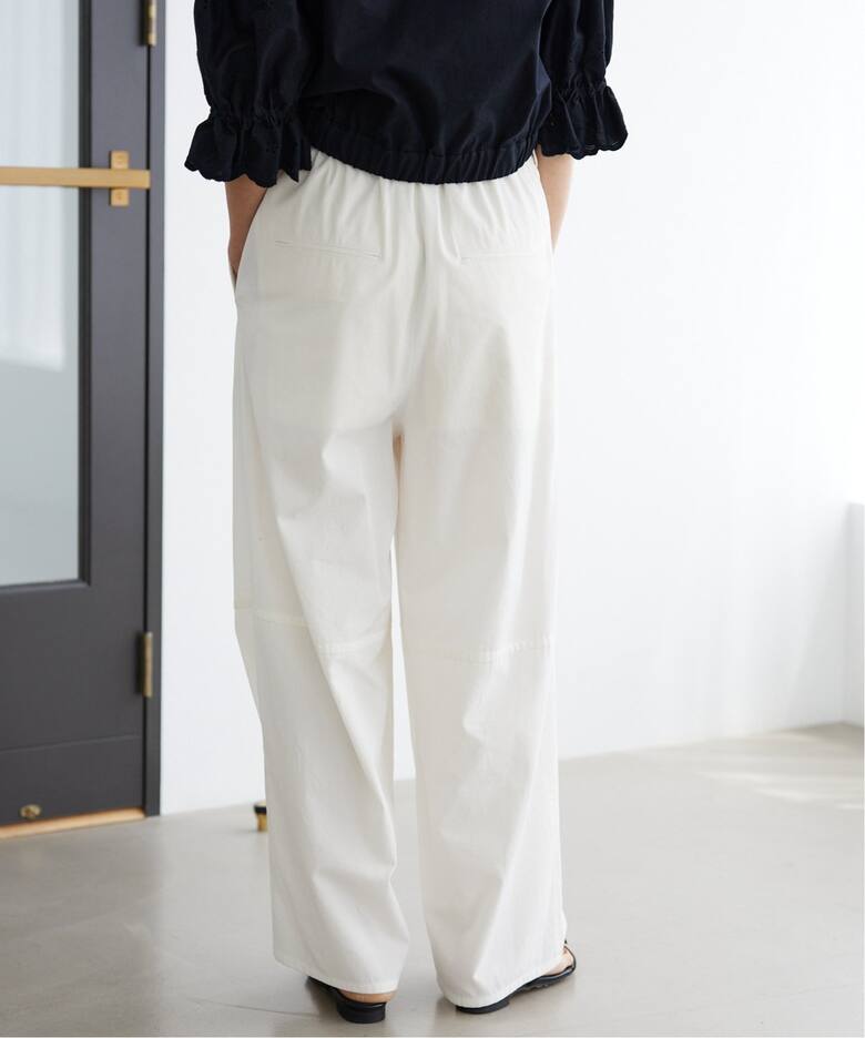 HIGH-TWIST COTTON ワイドパンツ（その他パンツ）｜IENA（イエナ）の  